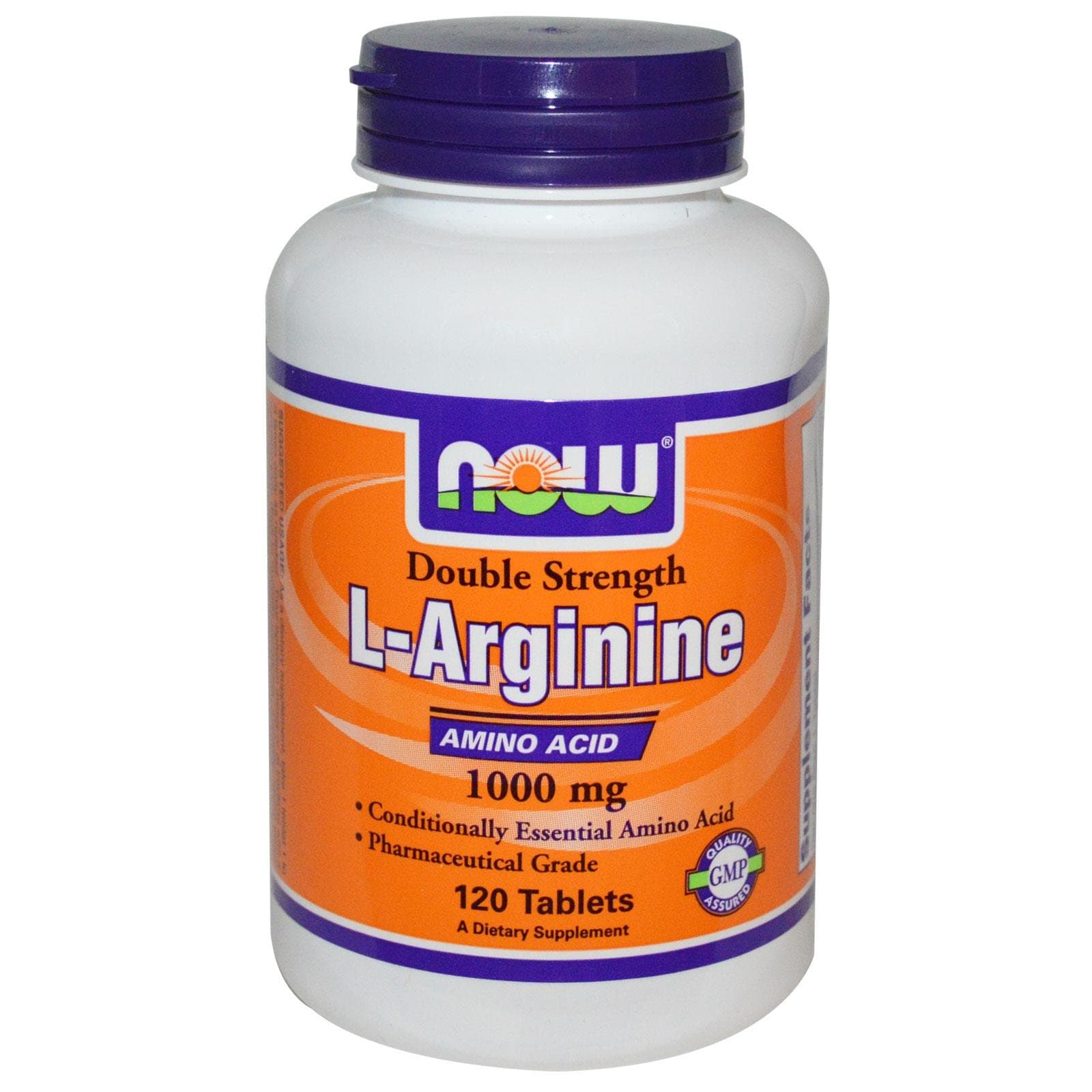 L-Arginine, 1000 mg, 120 Tabs by Now Foods