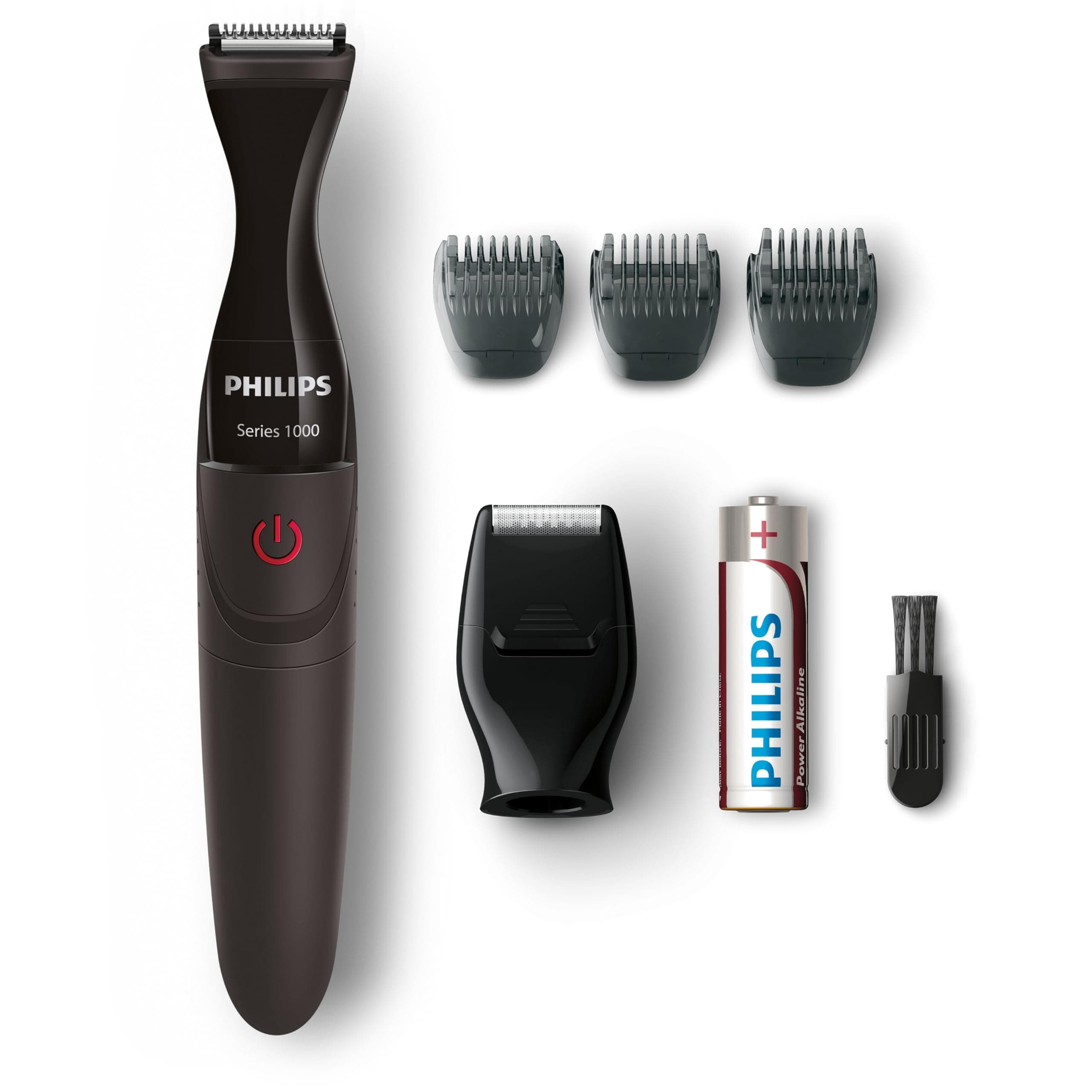 PHILIPS Battery Powered New Multi-Groom Ultra Precise Beard Styler Trimmer Groomer for Men Phmg1100/16