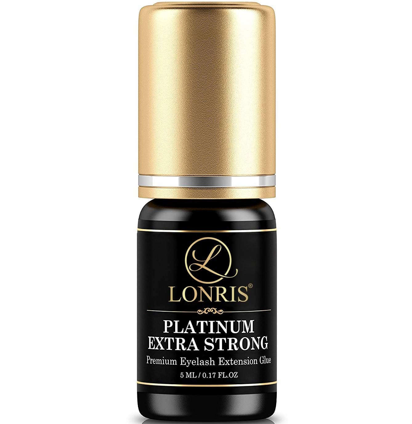 PLATINUM EXTRA STRONG Professional Individual Eyelash Extension Glue Supply 5 ml | Lonris Semi.