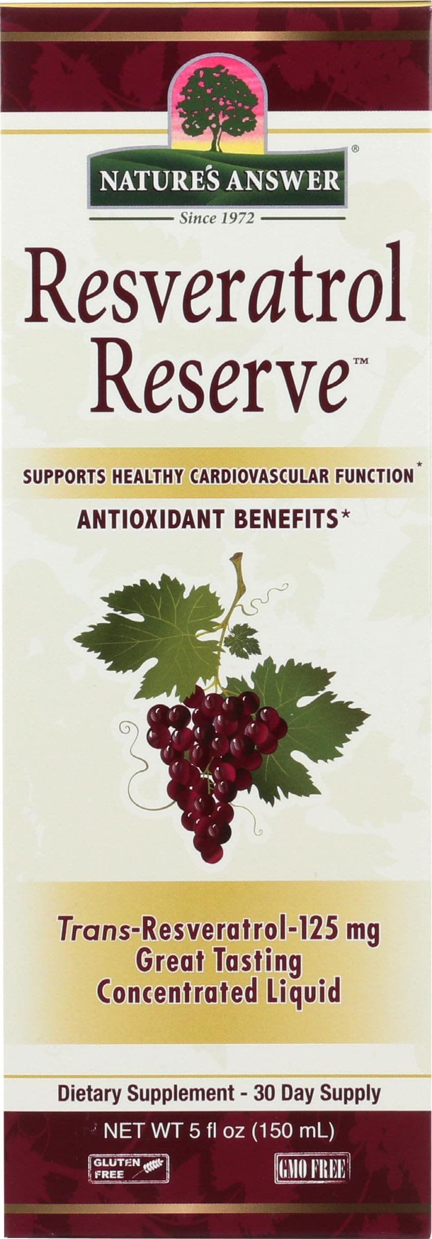 Nature's Answer Resveratrol Reserve (Af)150Ml - Liquid