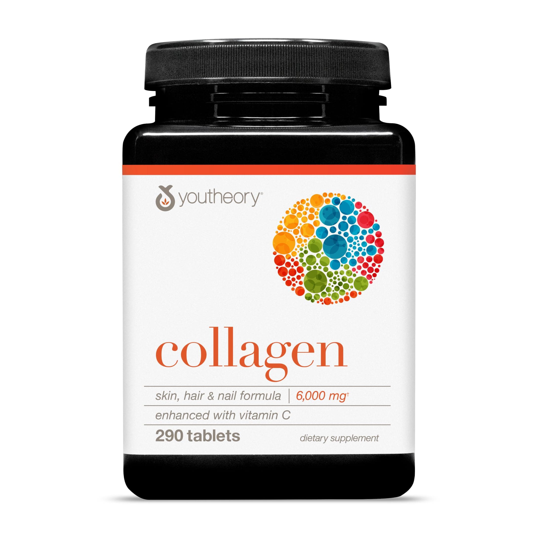 Youtheory Collagen Advanced Formula 1, 2 and 3-290 Tablets