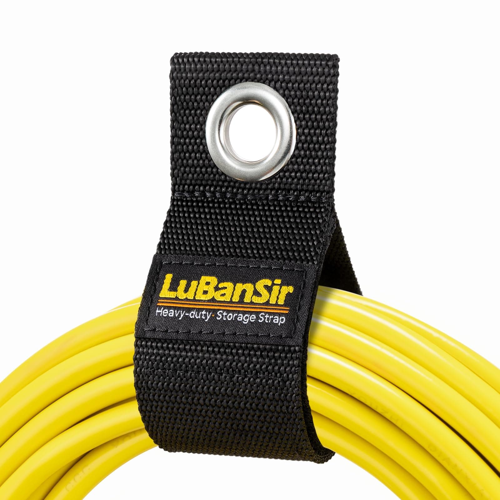 9 Pack Extension Cord Holder organizer, Heavy Duty Storage Straps Fit with Garage Hooks and Pool Hose Hangers by LuBanSir