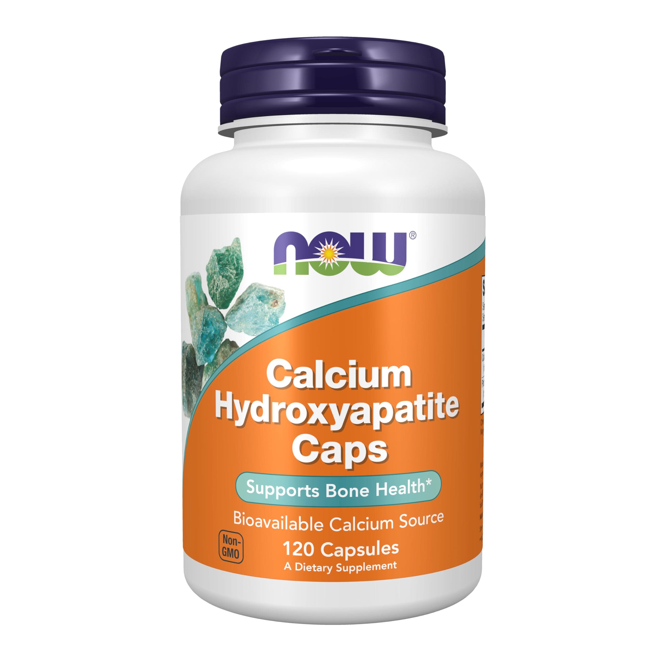 Now Foods Calcium Hydroxyapatite 120 Capsules