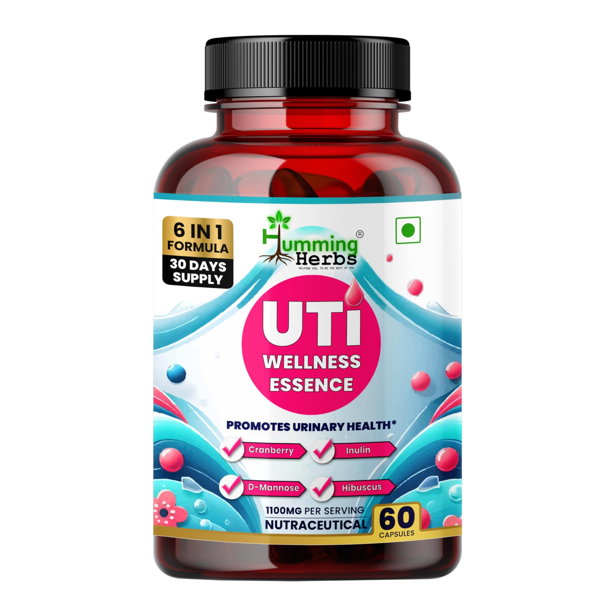 Humming Herbs UTI Wellness Essence Supplement