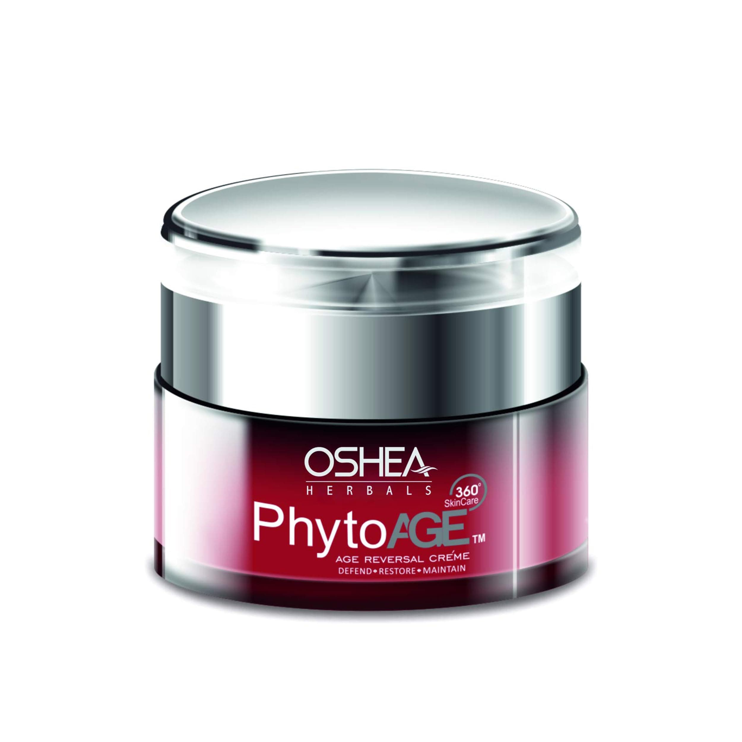 Oshea Herbals PhytoAge Reversal Anti Wrinkle Face Cream for Women & Men | Deep Hydration with Anti Aging Properties | Reduces Dark Spots | Enriched with Rosemary Extracts | All Skin Types - 50g