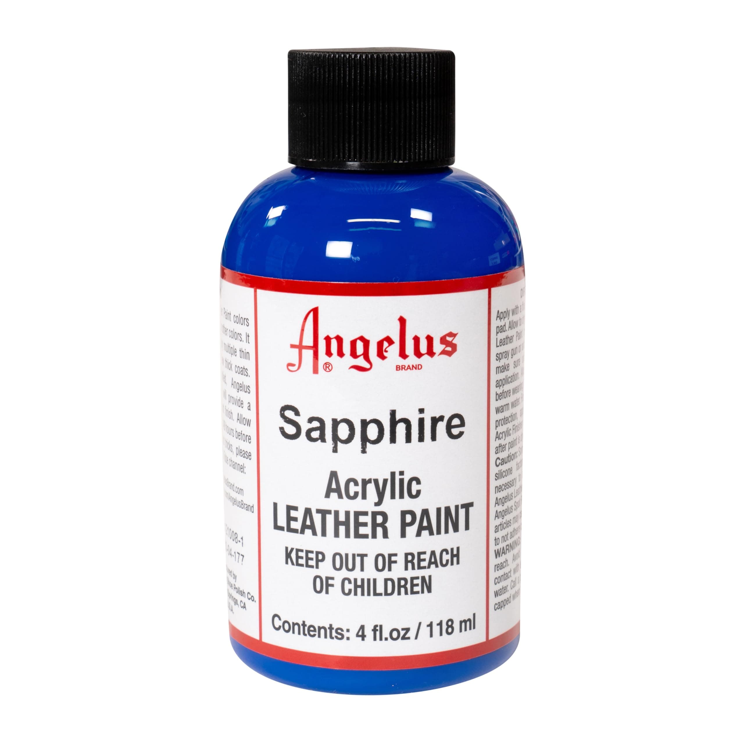 Angelus Angelus Leather Paint 4 Oz Sapphire