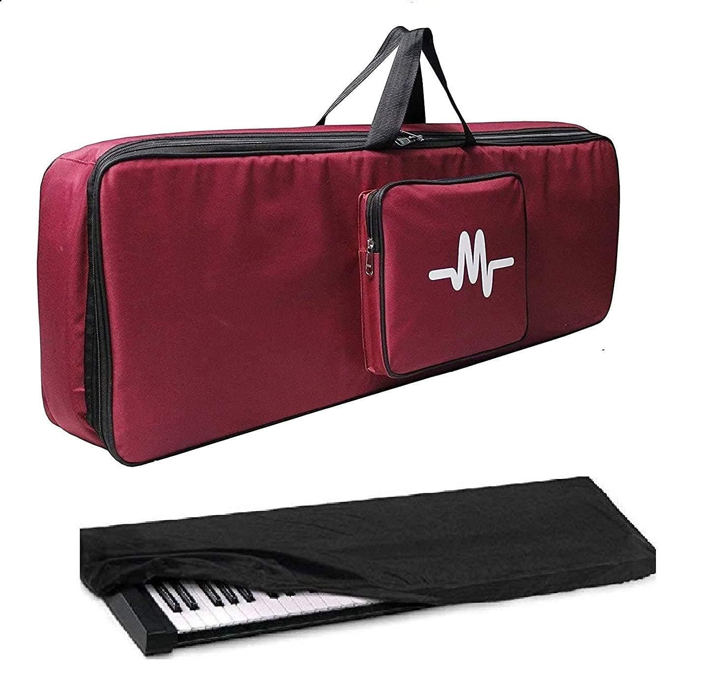 Mexa Bag Compatible with Yamaha PSR-E353 / E363 / E343 / E373 Keyboard Bag Padded Quality.