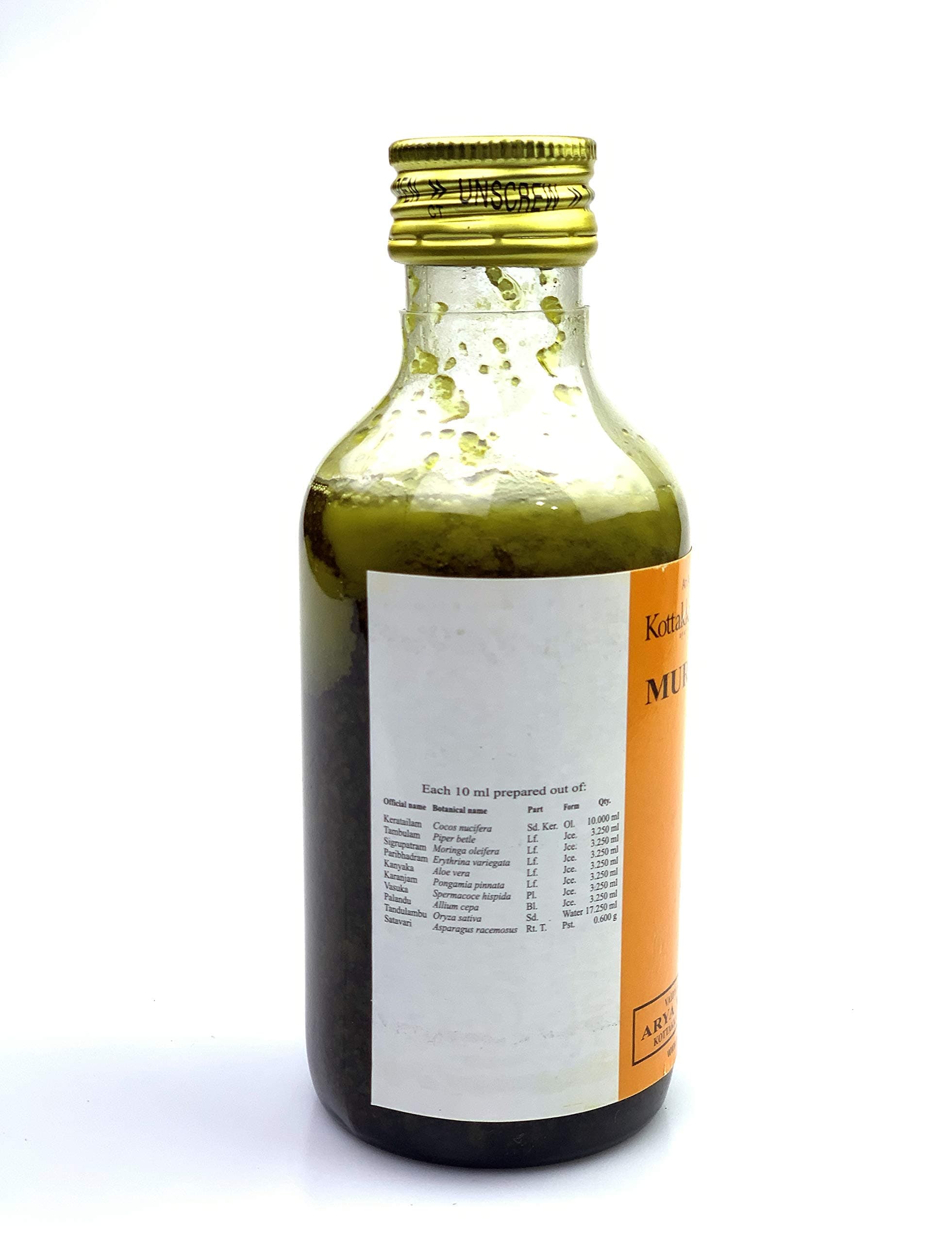 Kottakkal Arya Vaidya Sala Ayurvedic Murivenna - 200 ml