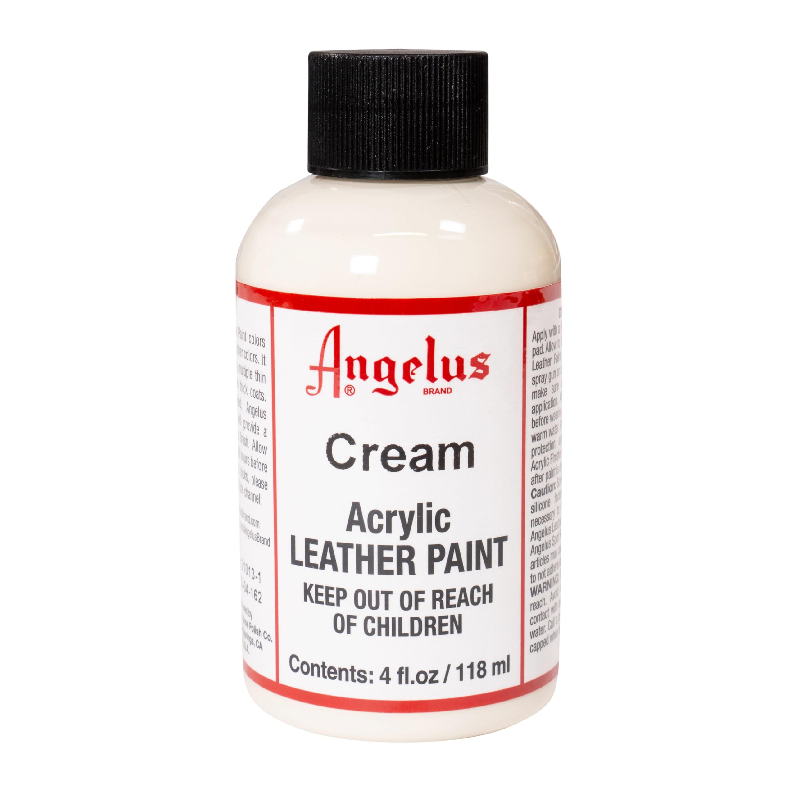 Angelus Acrylic Leather Paint-4oz.-Cream