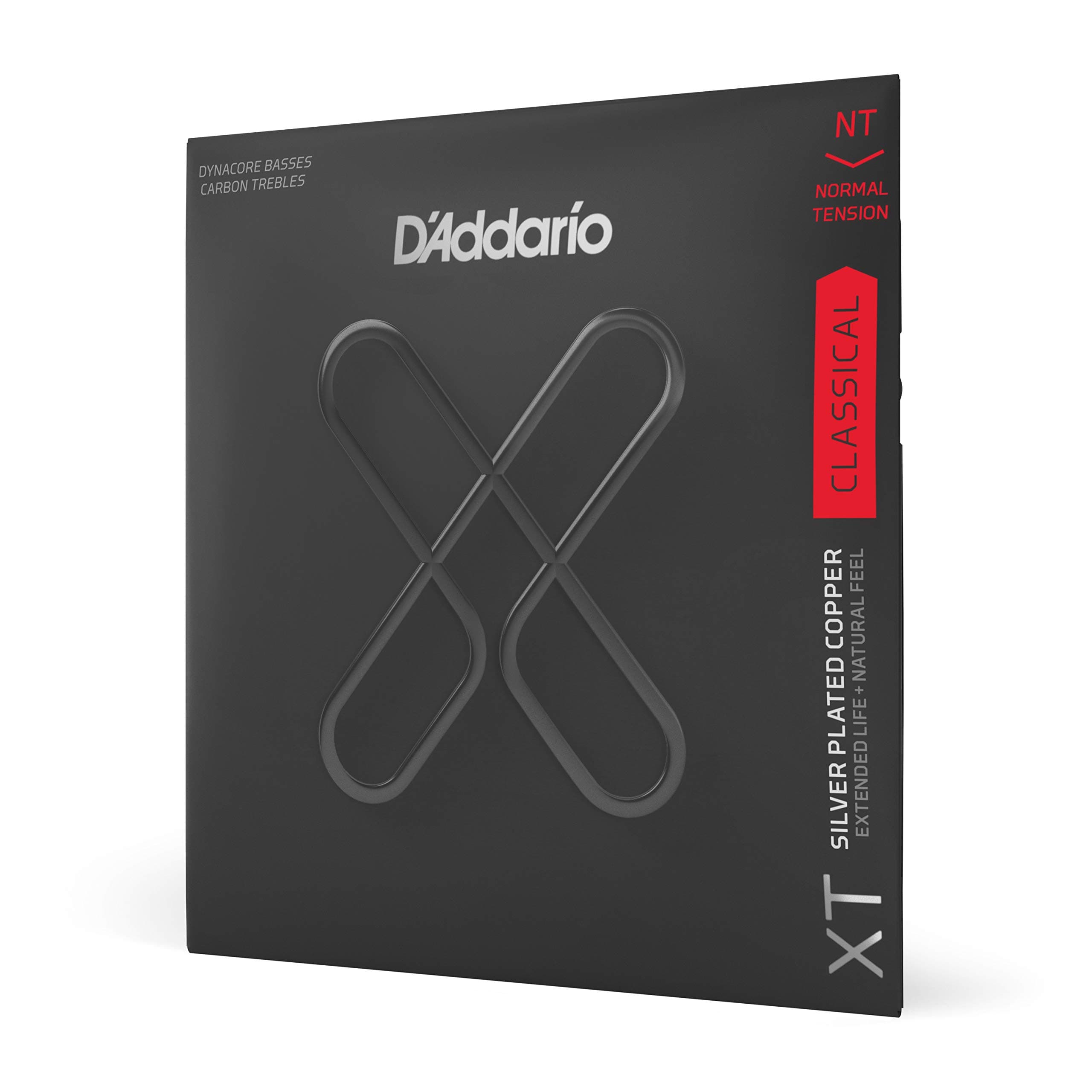 D'Addario XT Dynacore Classical Strings XTC45FF, Normal, Carbon Trebles