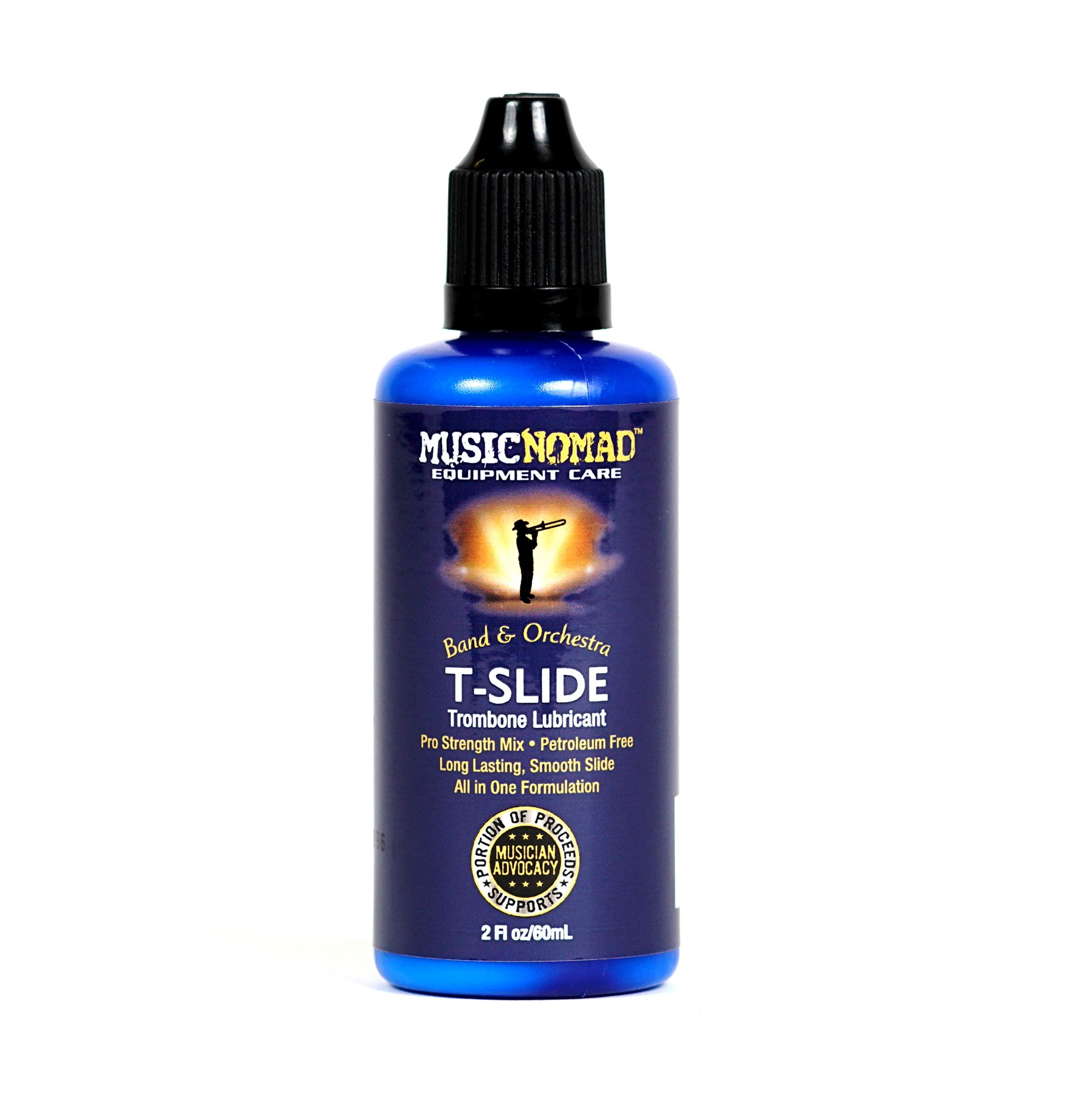 Music Nomad MN704 T-Slide Premium Trombone Slide Lubricant, 2 oz.