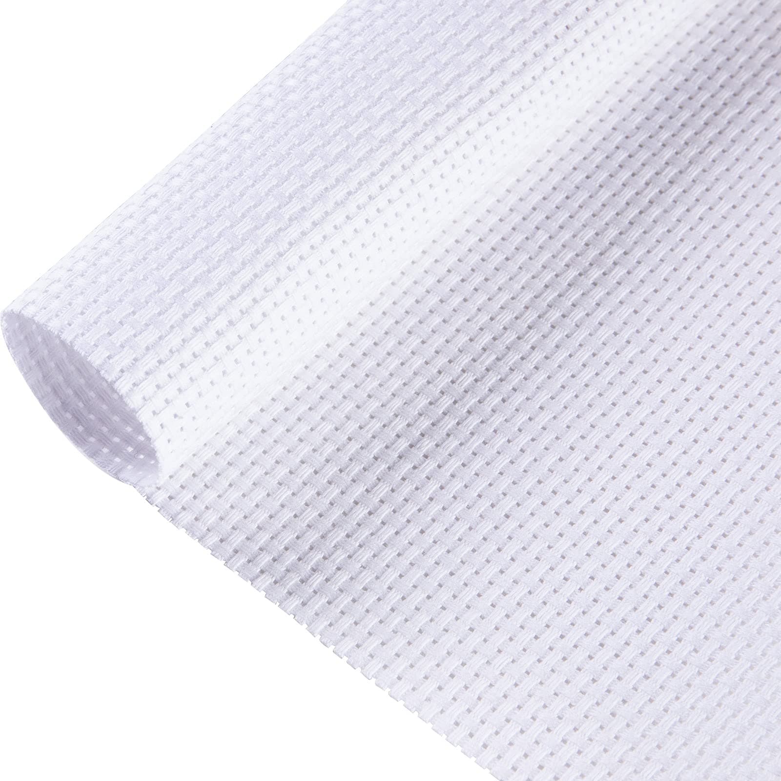CANFOISON Aida Cloth Big Size White Cross Stitch Fabric