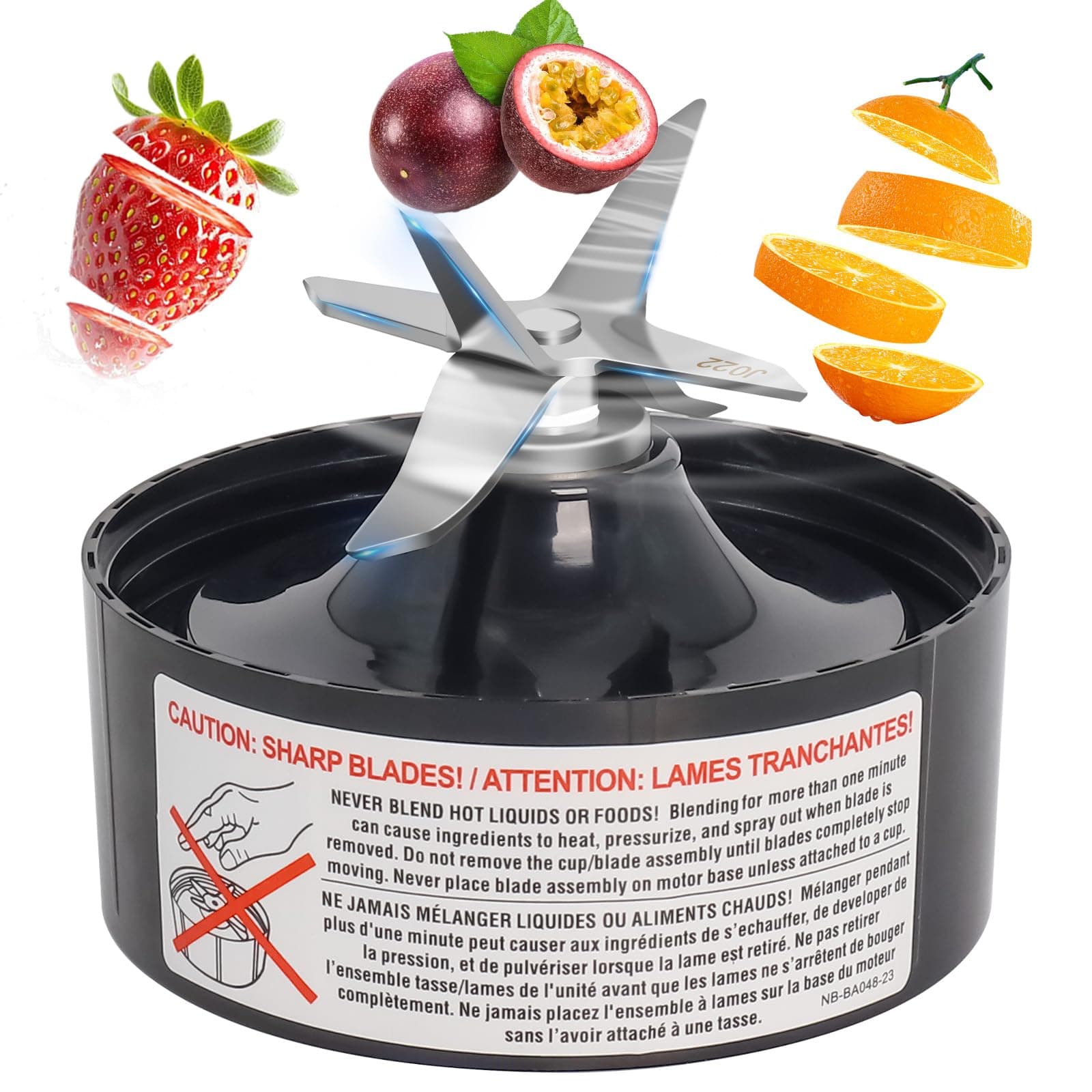 Pro Extractor Blade Compatible with Nutribullet Lean 1200W Blender, NB-203