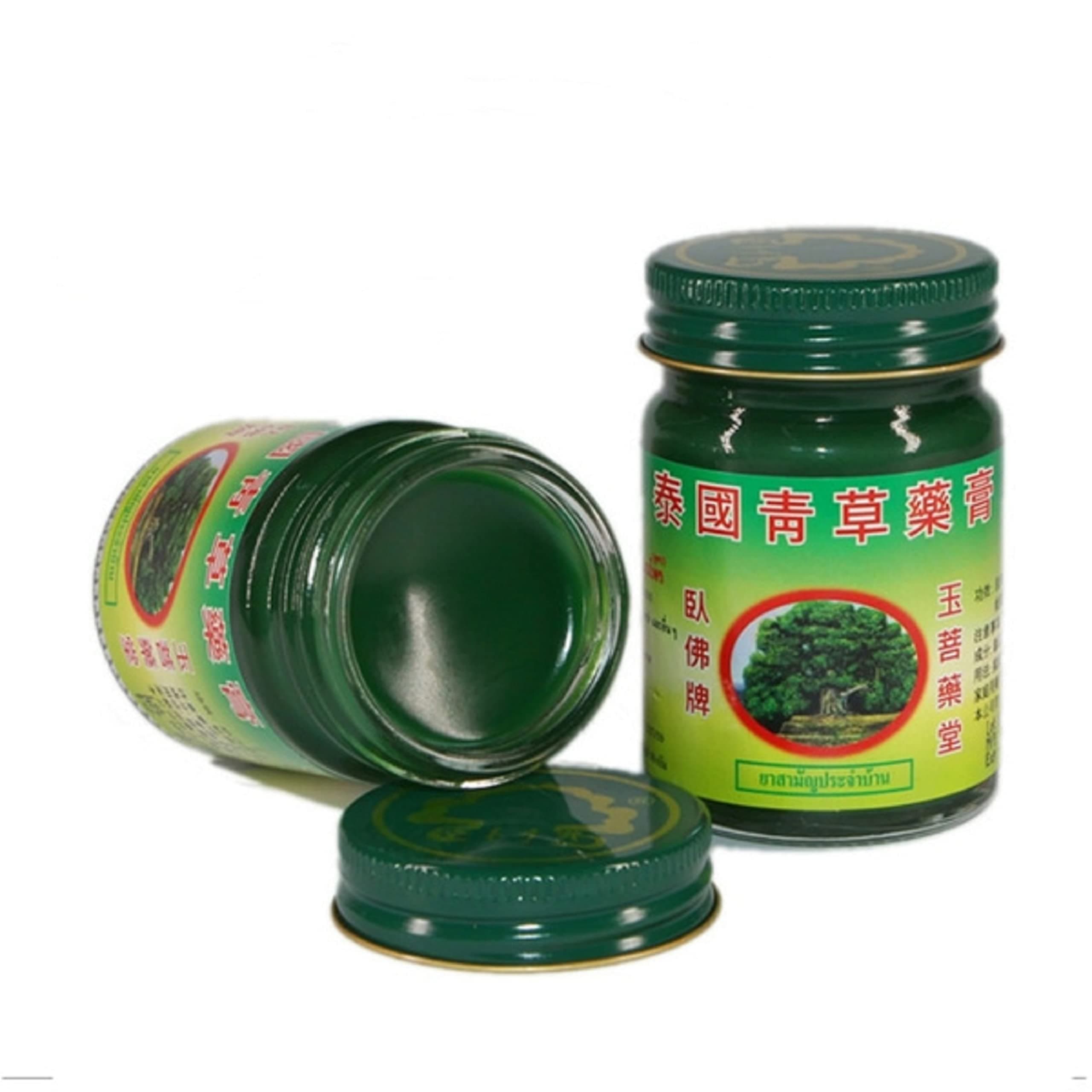 HANI PO™ Bodhi green-balm ORIGINAL THAI GREEN HERBAL BALM BODHI - Thailand - Pack of 1 (50g Pack of 1)
