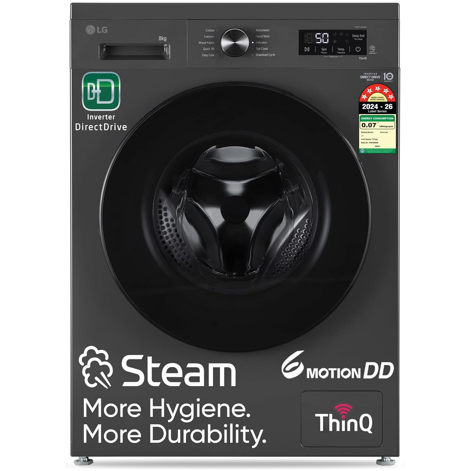 LG 5 Star, Wi-Fi Fully-Automatic Front Load Washing Machine__blk@middle2026__new(28/02)