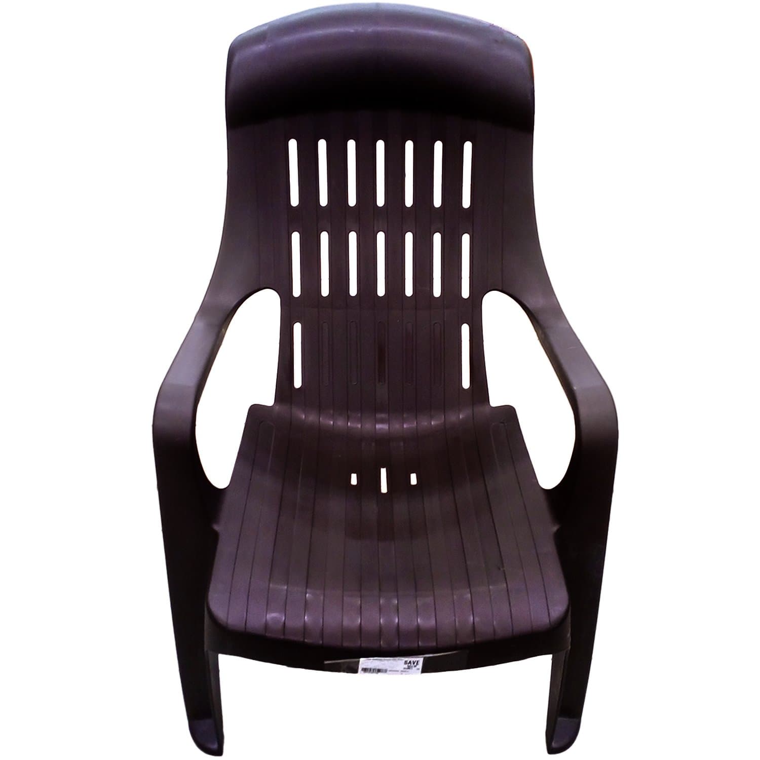 Nilkamal Plastic Chair for Living Room with Arm | 3 Year Warranty | for Home, Living Room, Outdoor | Weather Brown Colour | Weekender