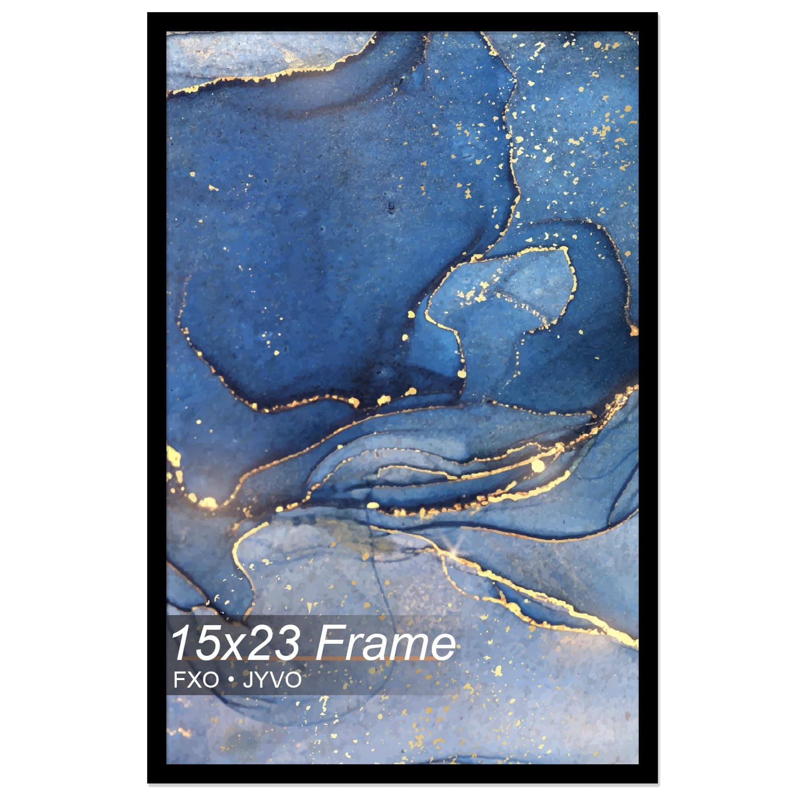 Fxojyvo 15x23 Picture Frame for Photo Poster Horizontally/Vertically