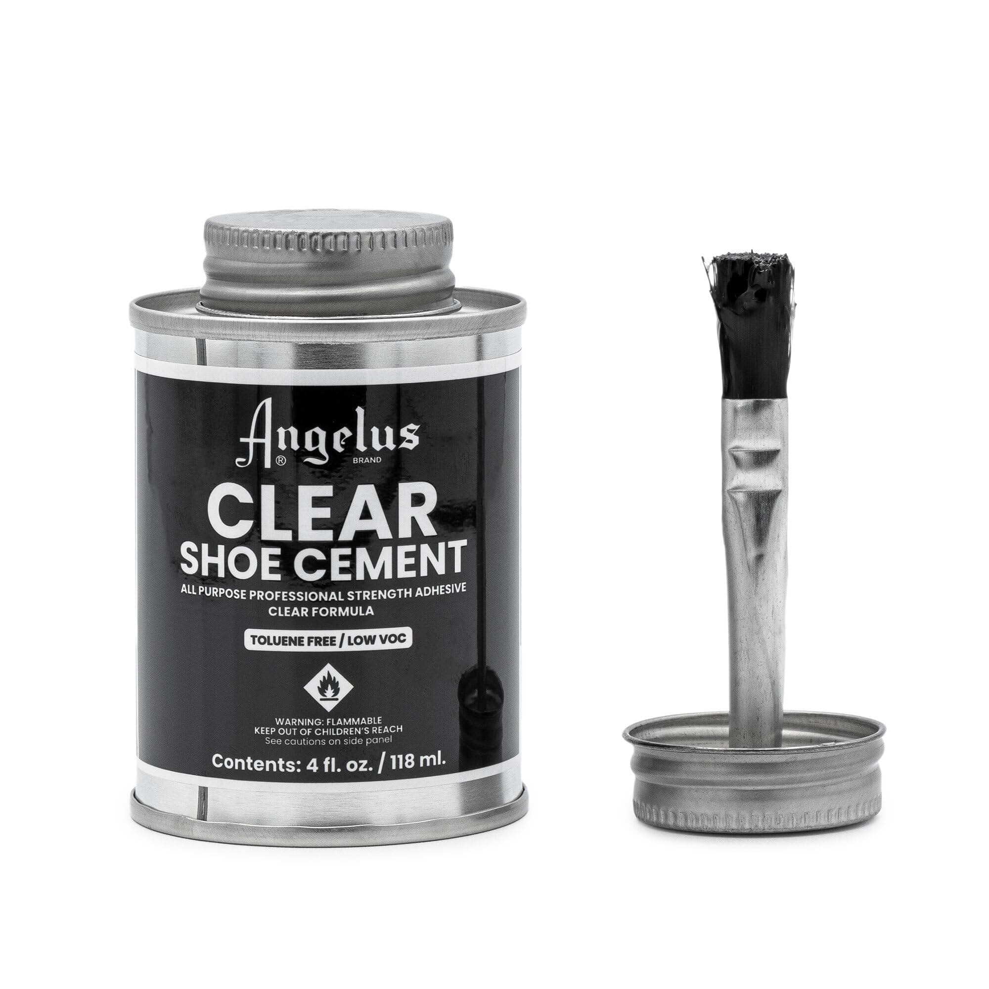 Angelus Shoe Contact Cement All Purpose Glue Clear 4oz