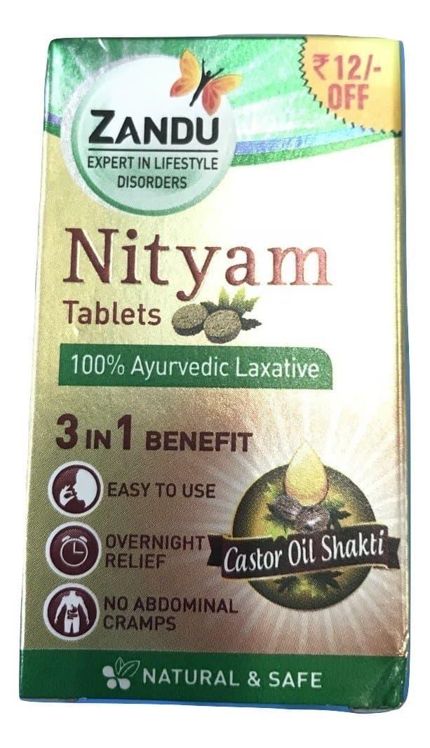 Zandu Nityam Tablets - 36 Tablets