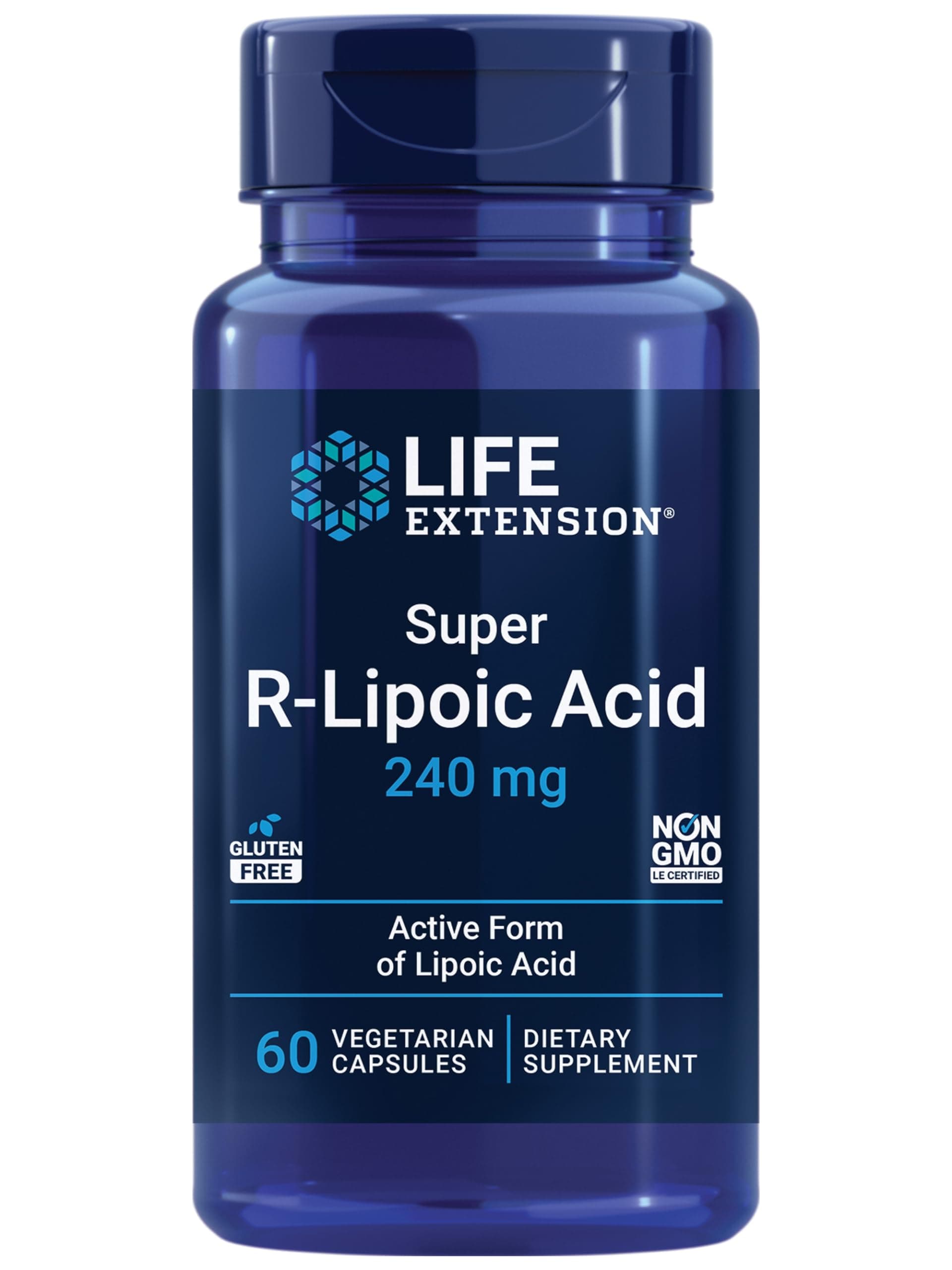 Life Extension Super R-Lipoic Acid, 240mg, 60-Count