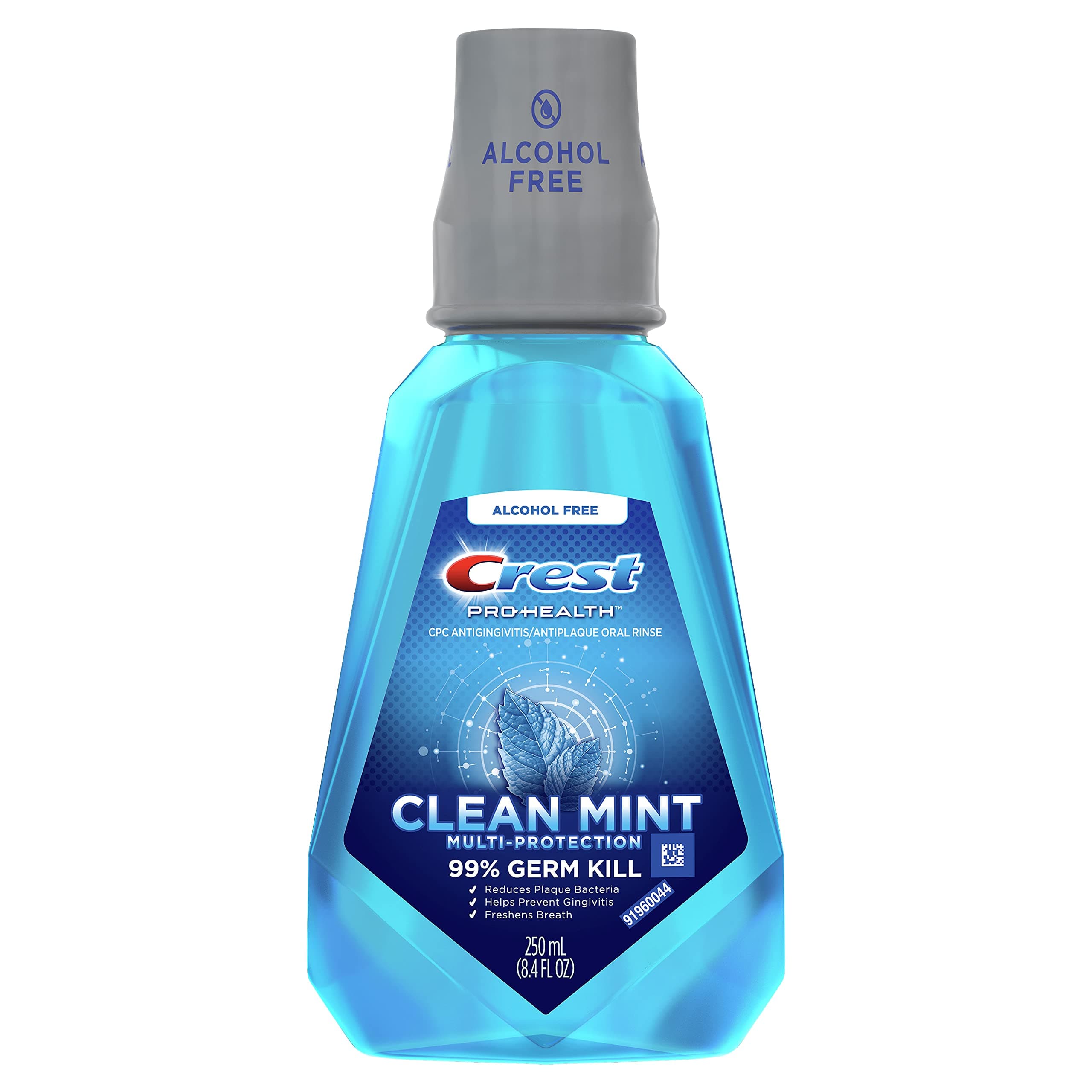 Crest Pro-Health Multi-Protection Cpc Antigingivitis/Antiplaque Mouthwash Clean Mint, 8.4 Fluid_Ounces,1 Count