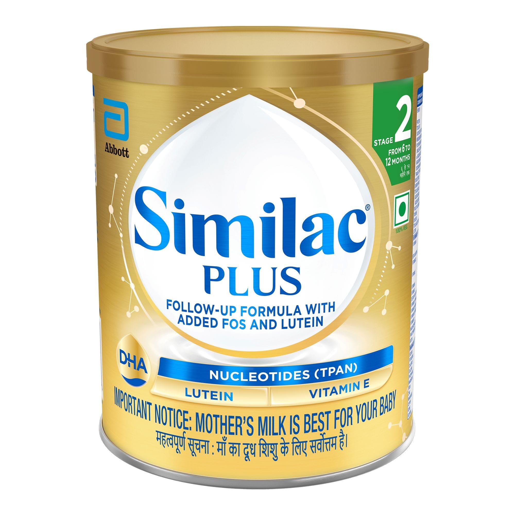 Similac Plus Stage 2 (6 to 12 Months) Follow Up Formula - 400g TIN Powder