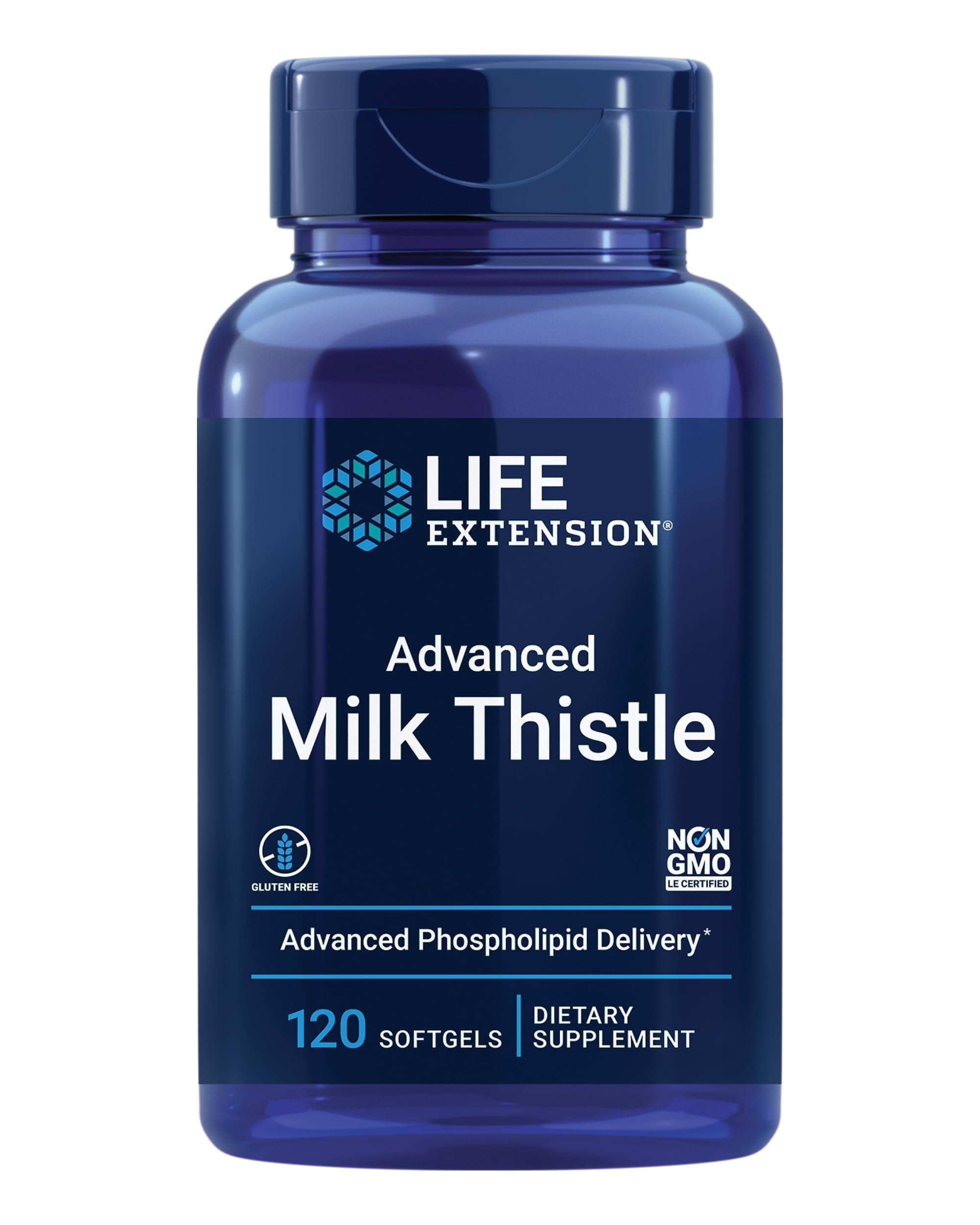 European Milk Thistle by Life Extension 120 Softgels
