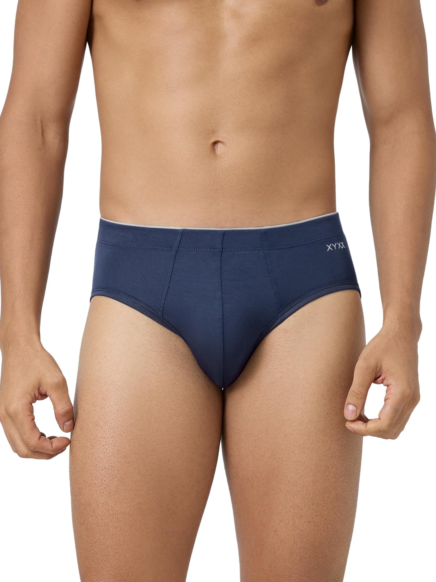 XYXX Modal Modern Briefs for Men (Pack of 1) (XYBRF_R1_1_Dress Blue_XL)