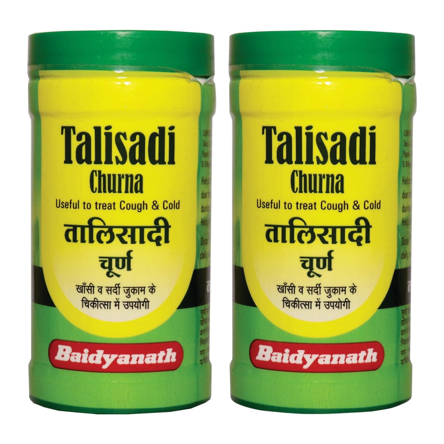 Baidyanath Asli Ayurved Talishadi Churna - 60 gm (Pack of 2) - Ayurvedic Churna for cough & Cold