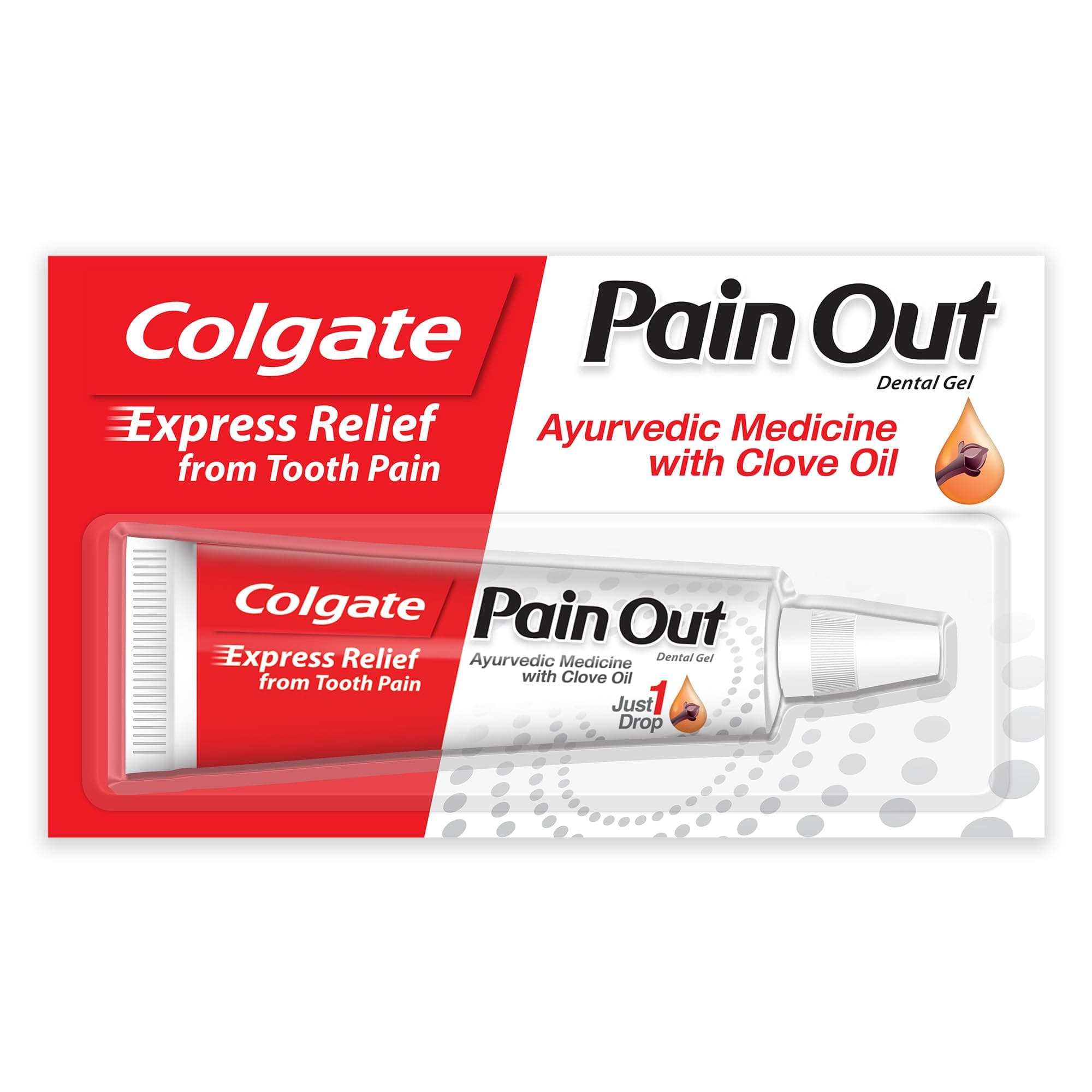 Colgate Painout - Gives Express Relief From Tooth Pain - 10 Ml - Pack Of 1