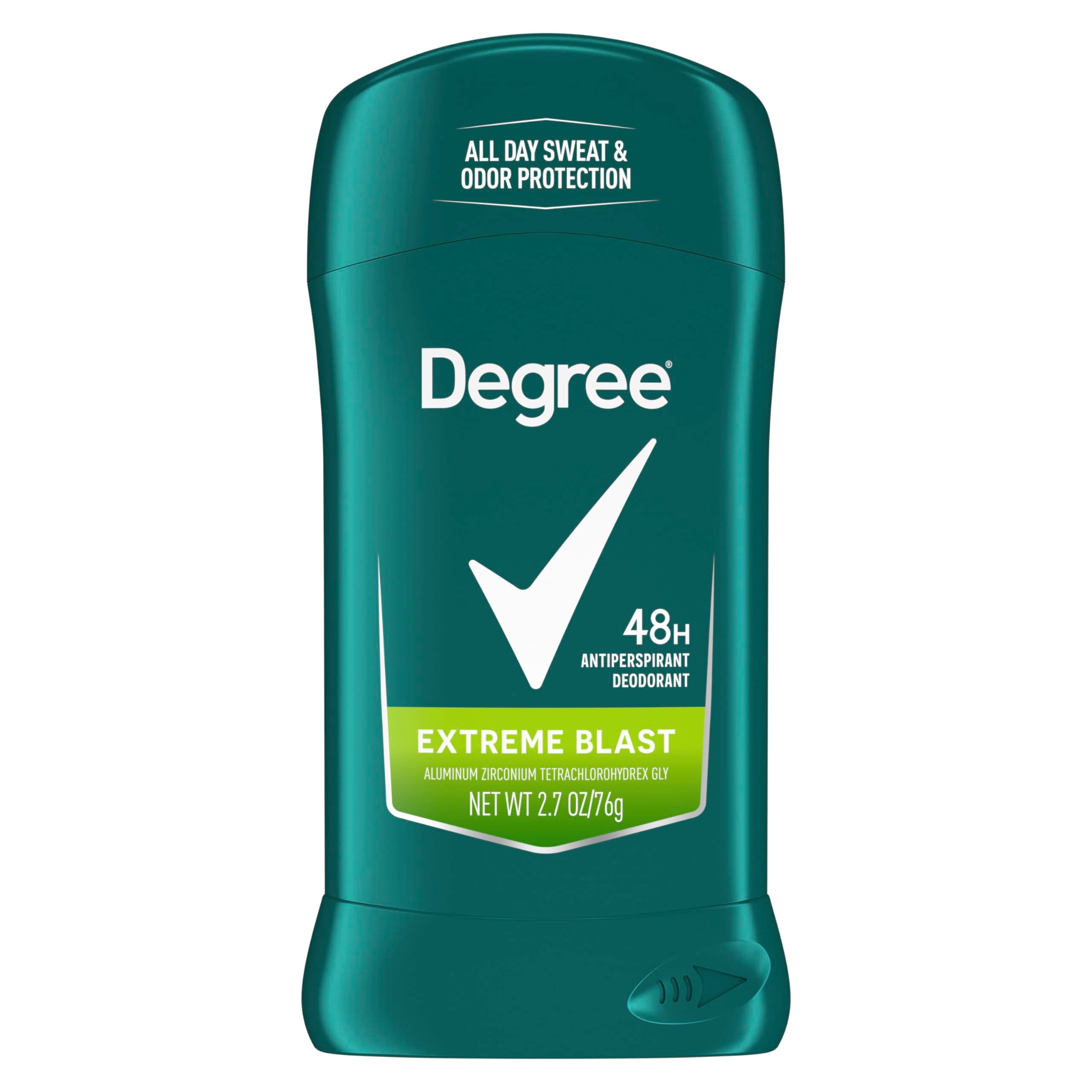 Degree Men Dry Protection Antiperspirant Stick Extreme Blast 2.7 Oz