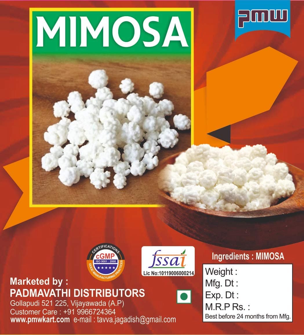 Pmw - Grade A Quality - Mimosa Sugar Balls - Kasi Sweet Balls - 500 Grams