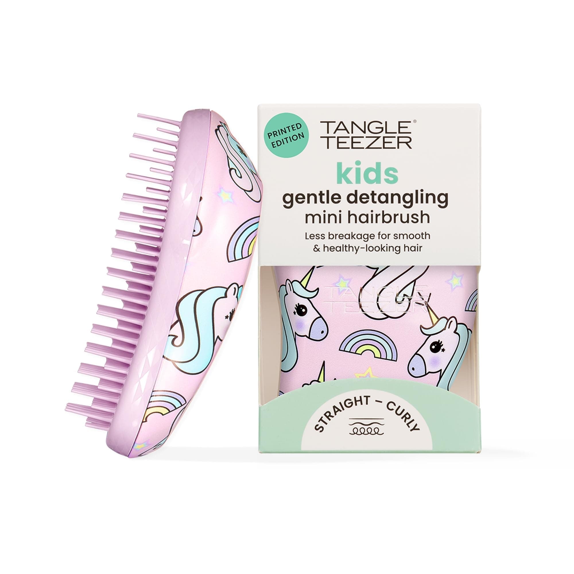 Tangle Teezer The Mini Original Detangling Hairbrush, Unicorn Magic