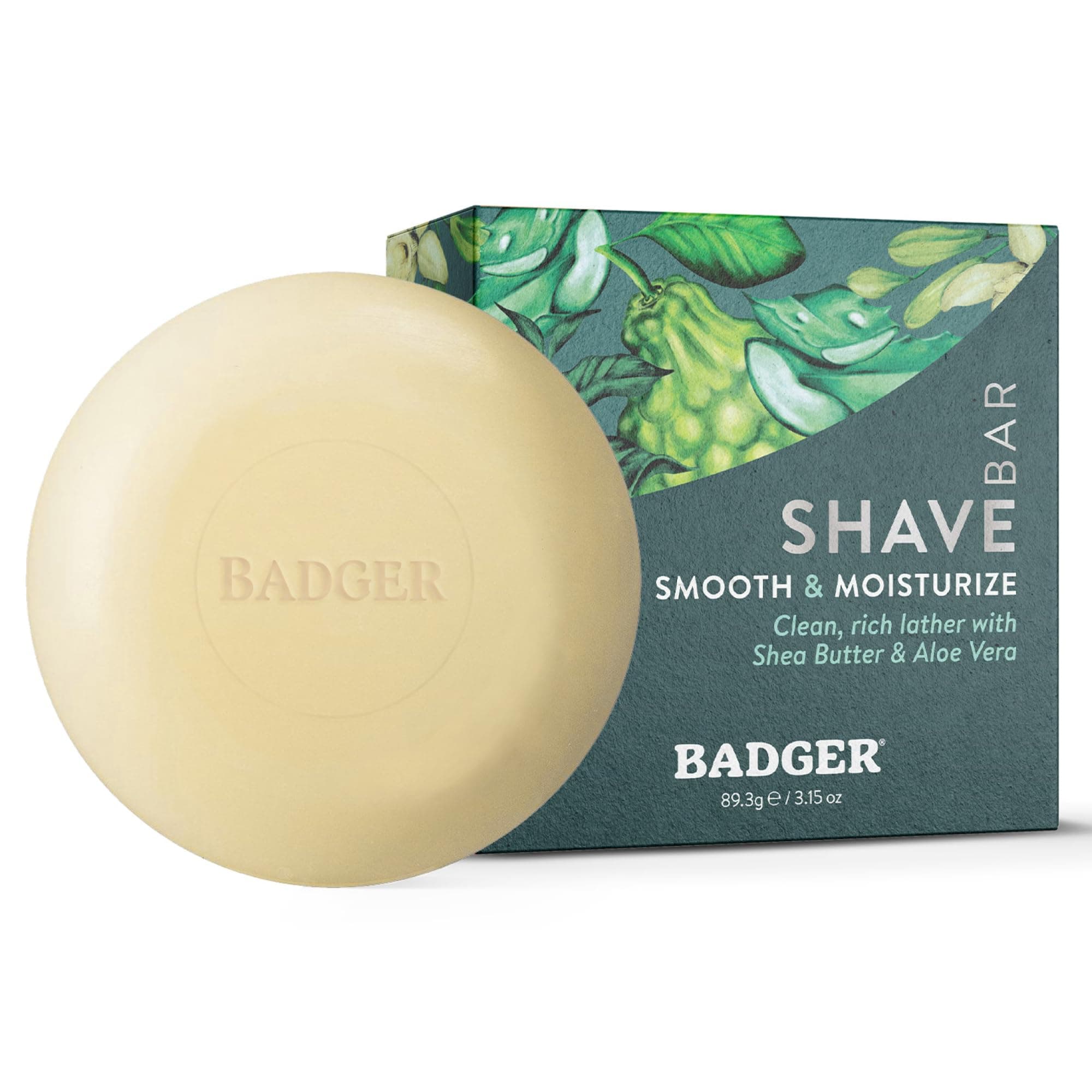 Badger Balm - Shave Soap - Navigator Class Man Care - 3.15 oz bar