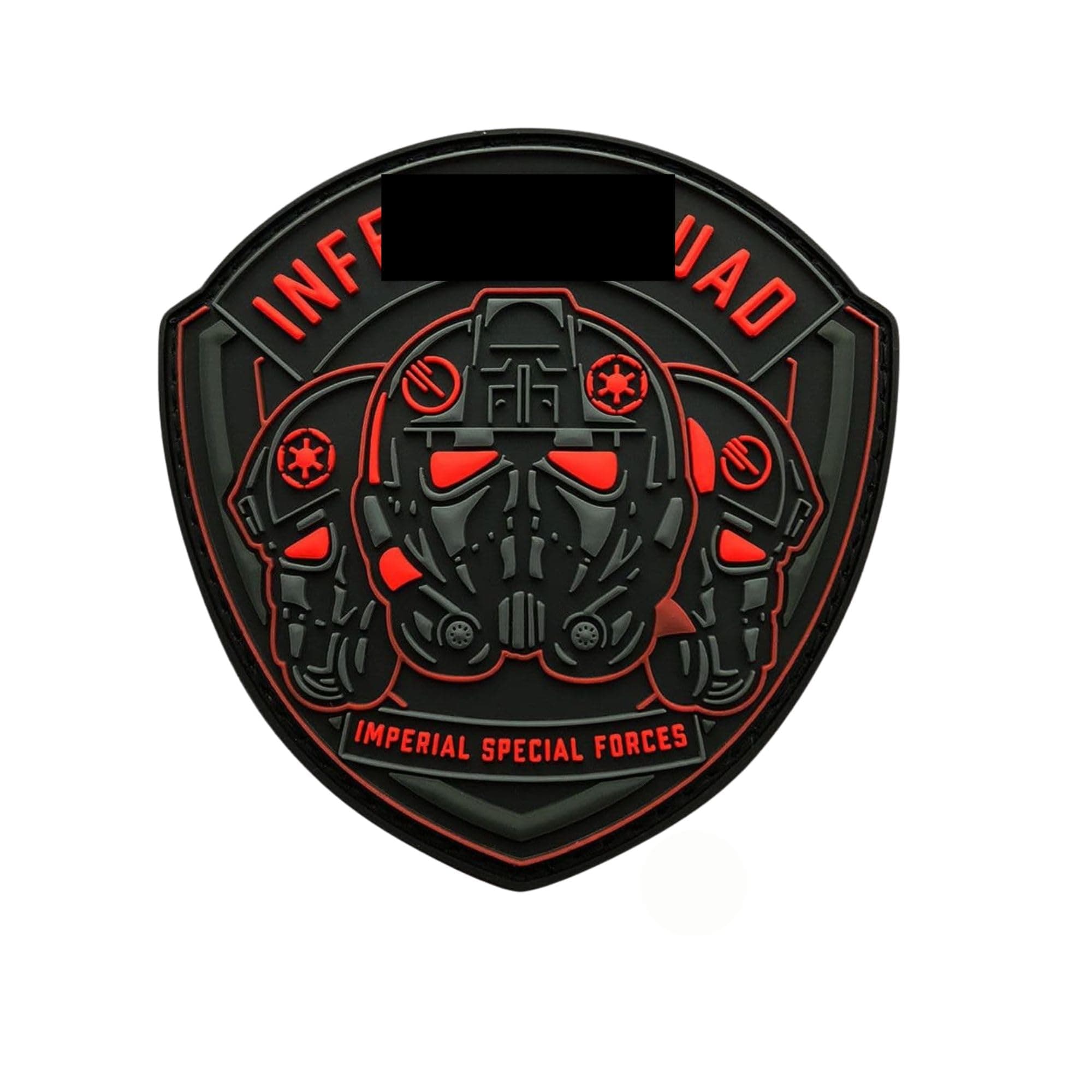 Inferno Squad Imperial Special Forces Shield Patch (3D-PVC Rubber-MIN11)