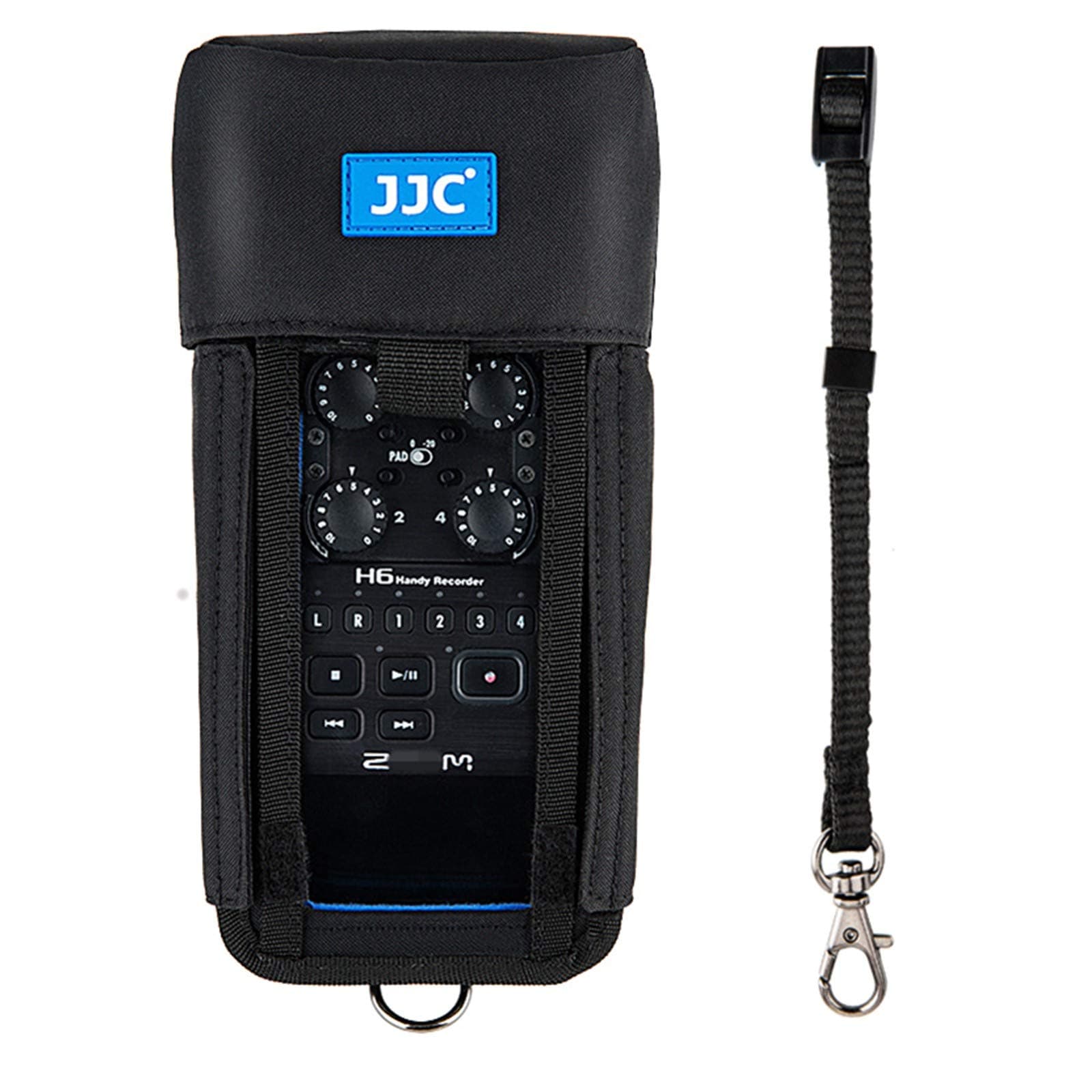 JJC Protective Pouch Case Bag for Handy Portable Recorder Zoom H6 Case replaces Zoom PCH-6