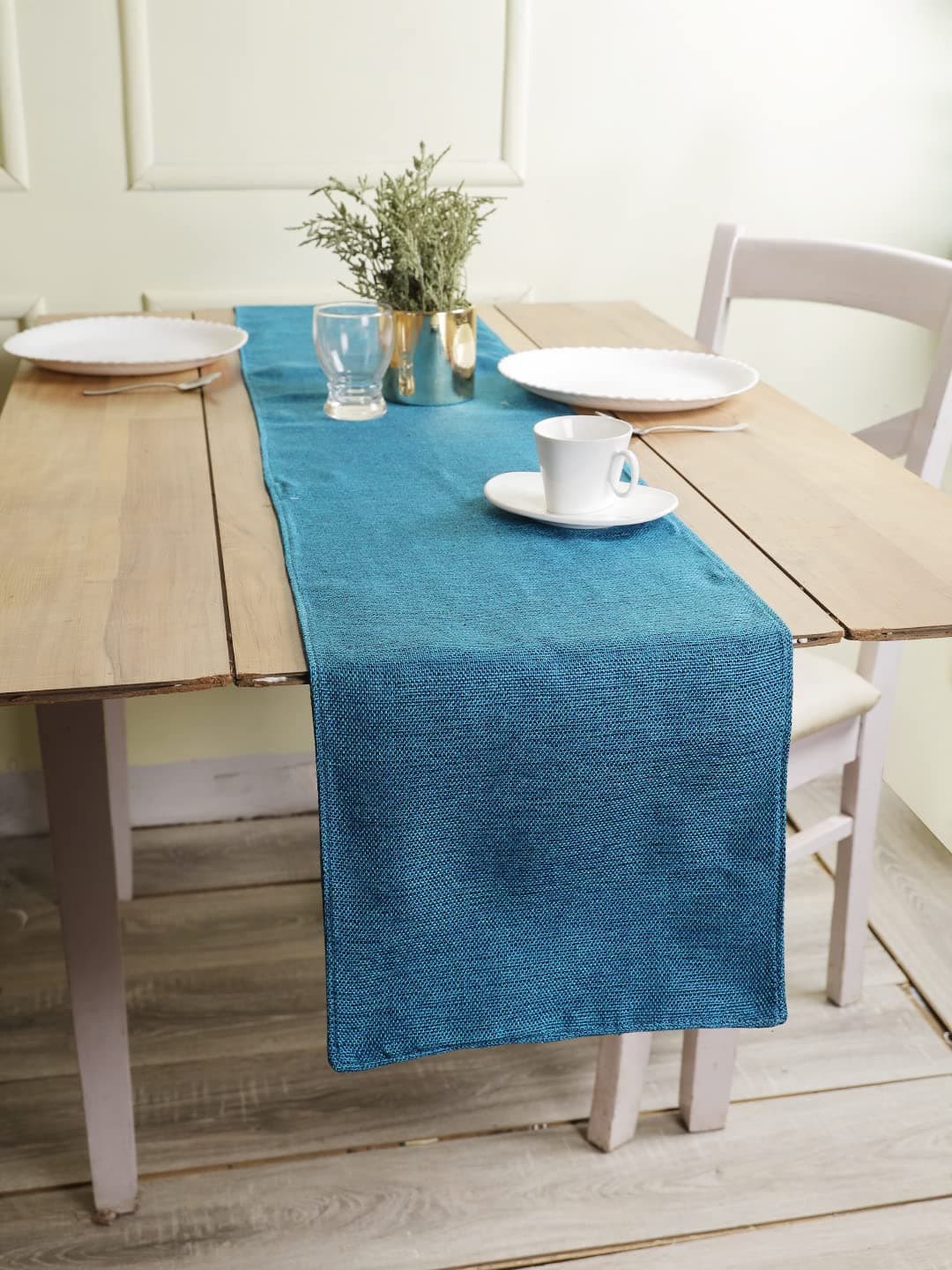 The Conversion Premium Jute Linen Natural Feel Heat Resistant 1 Pc Table Runner