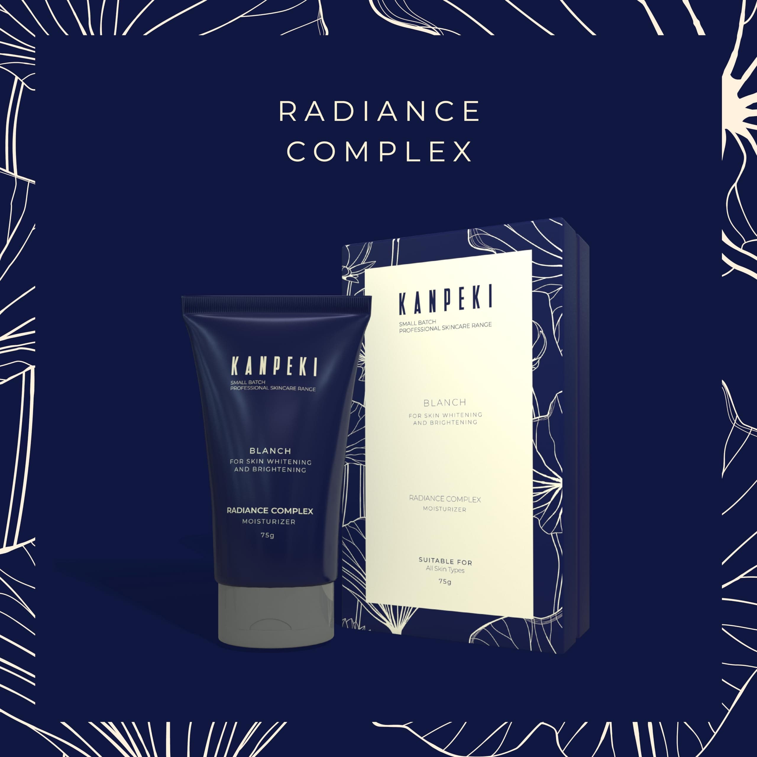 Kanpeki Blanch Radiance Complex Face Moisturizer for Daily Use | Removes Dark Spots, Age Spots, Tanning, Dull & Pigmented Skin | Smooth & Glowing Skin | All Skin Types