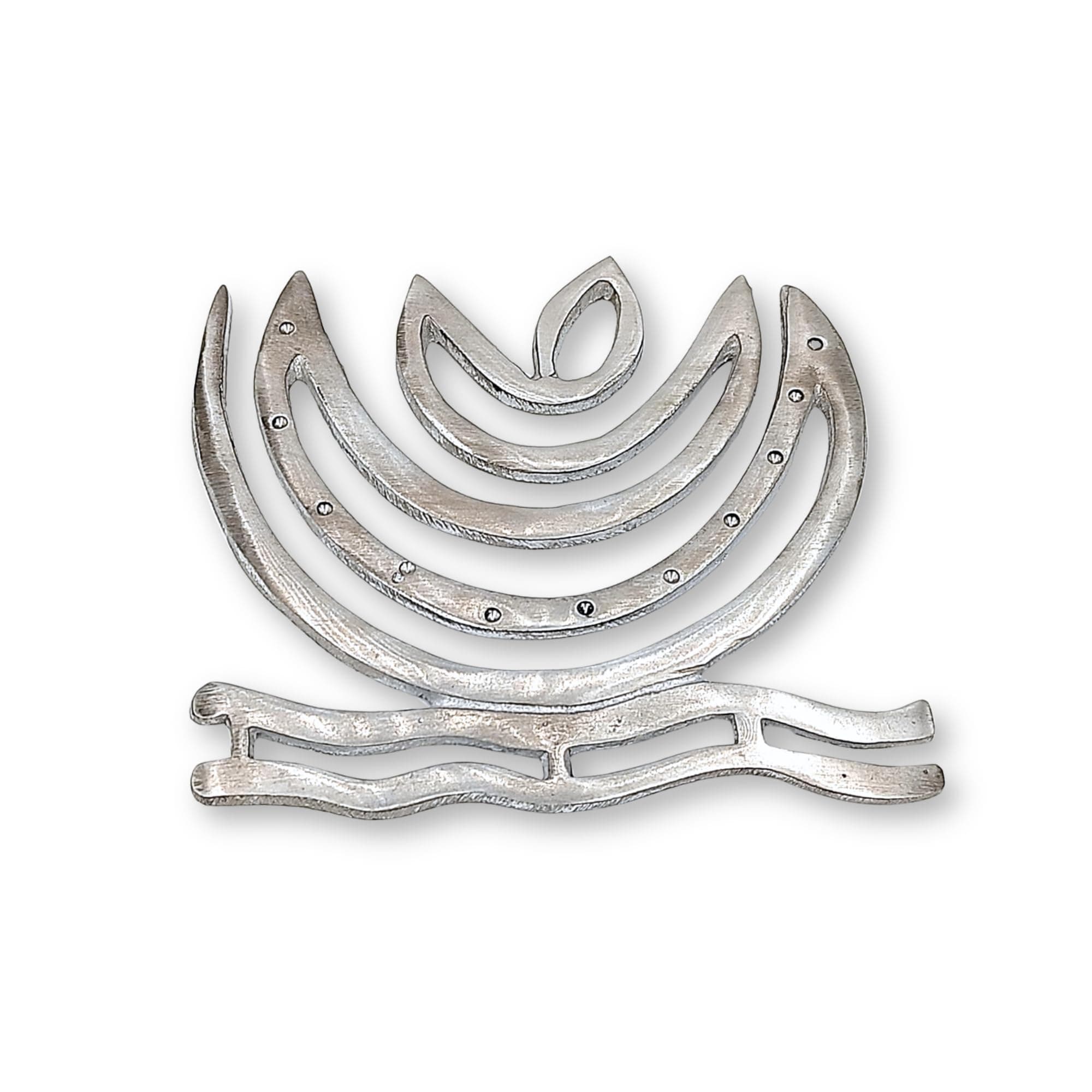 Plus Value Zinc Helix Vastu Remedies for North-East Kitchen, Toilet, Ishanya Dosha Nivaran, Missing Corner & Cut Defects, Spiral Energy Tool 1pc Home Vaastu Correction (3 Inch, Grey Color)