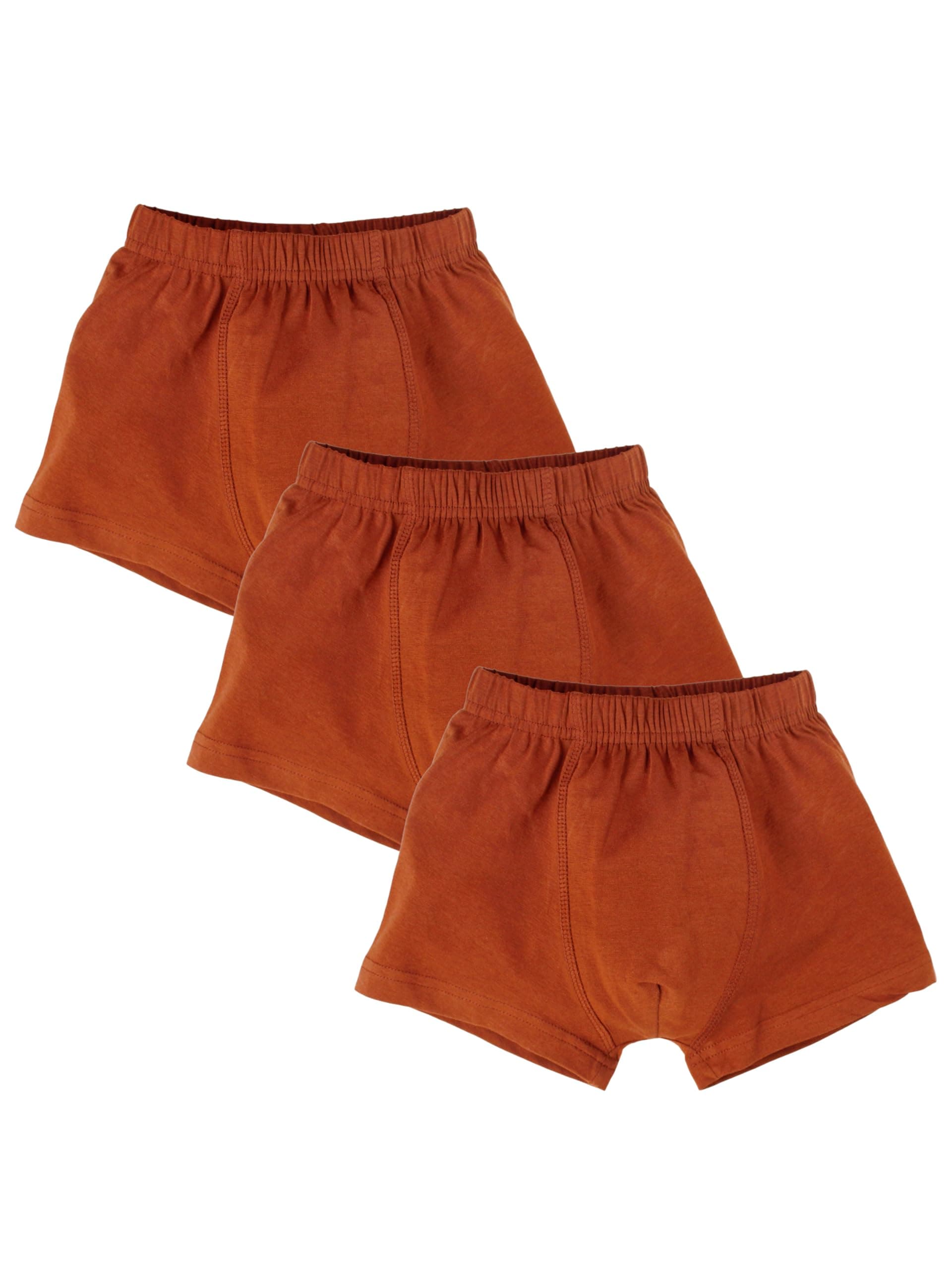 KiddoPanti Boys Boxer Shorts Pack of 3 | Soft Cotton-Lycra Blend | Comfortable Fit with Bio Wash for All-Day Comfort | Kids Briefs
