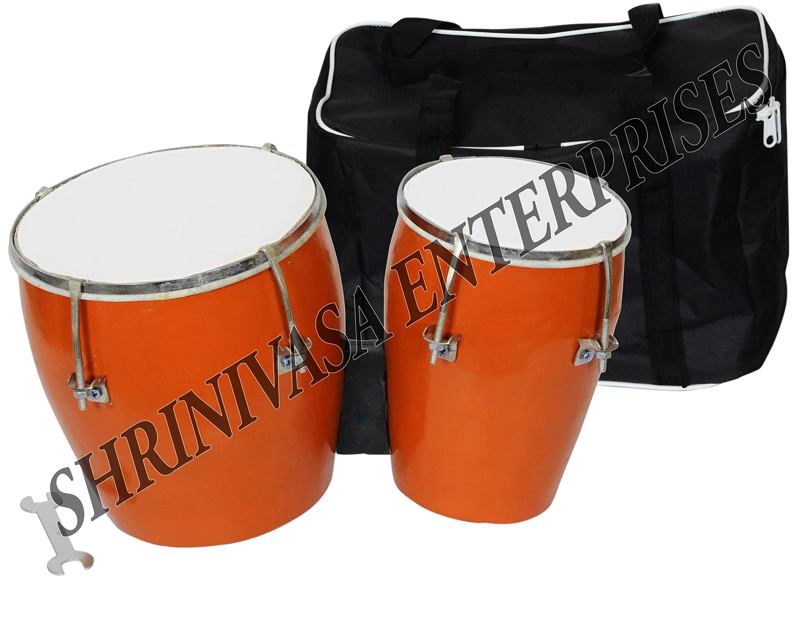 Shrinivasa Enterprises Bongo Drum(Oval) With Cover