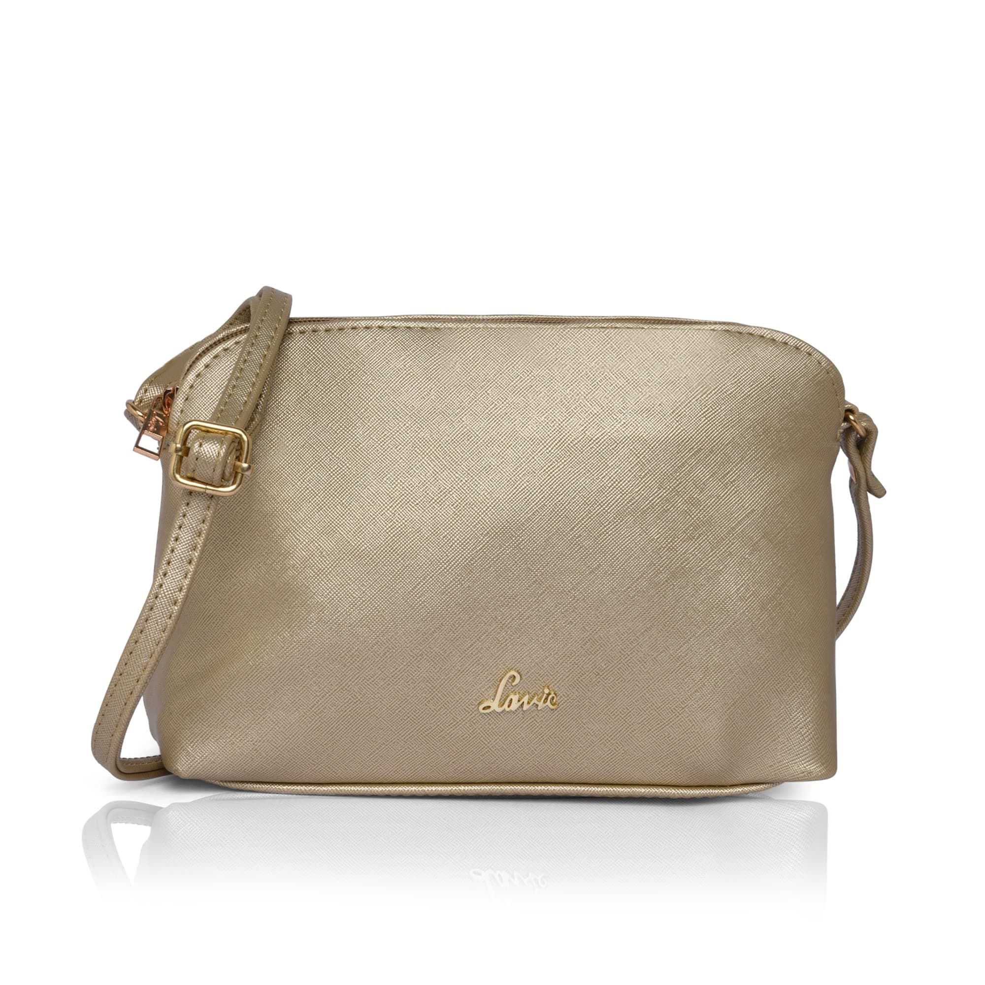 Lavie Women's Archer Textured Dome Sling Bag | Ladies Purse Handbag