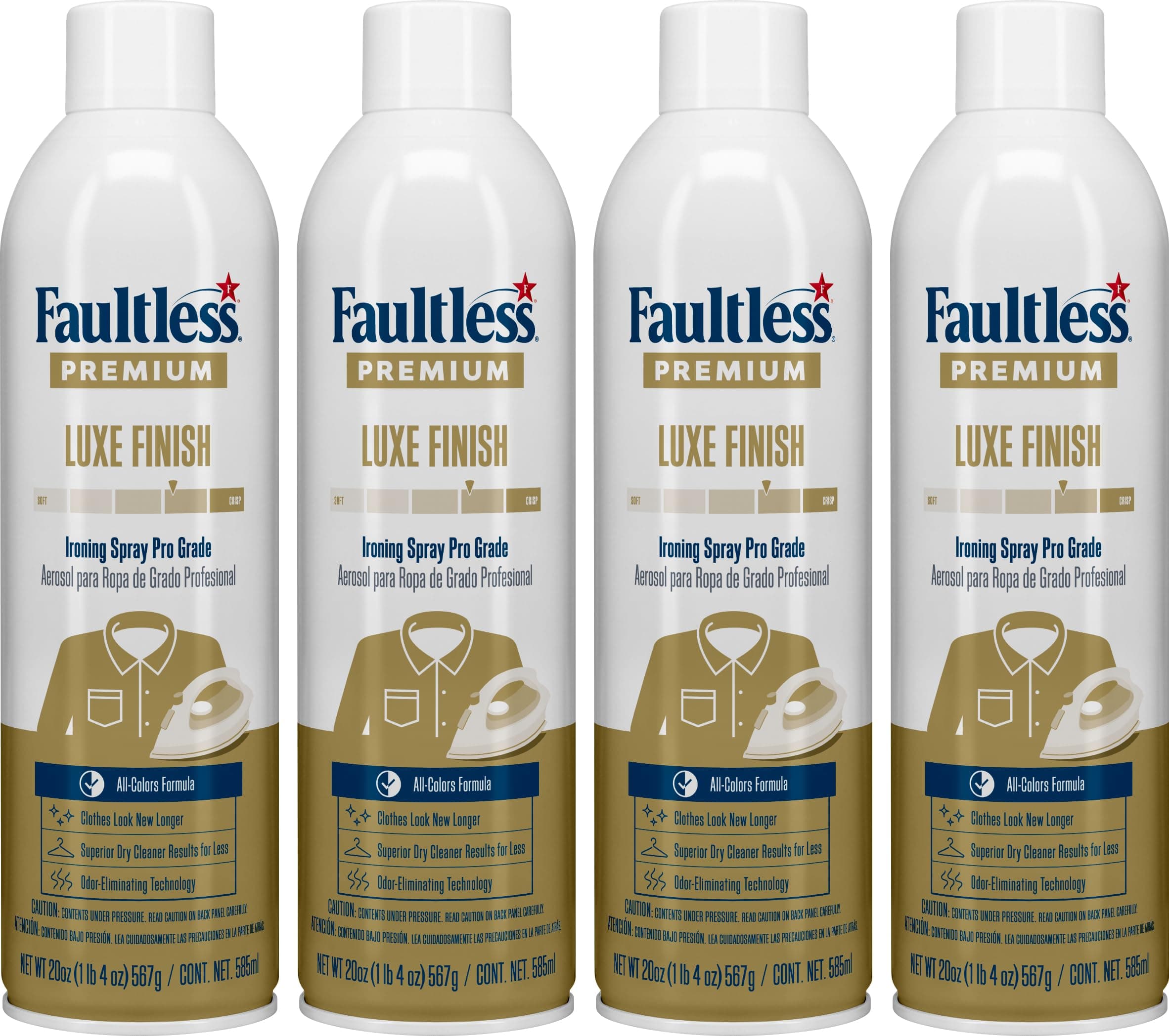 Faultless Professional Starch - 4/20oz