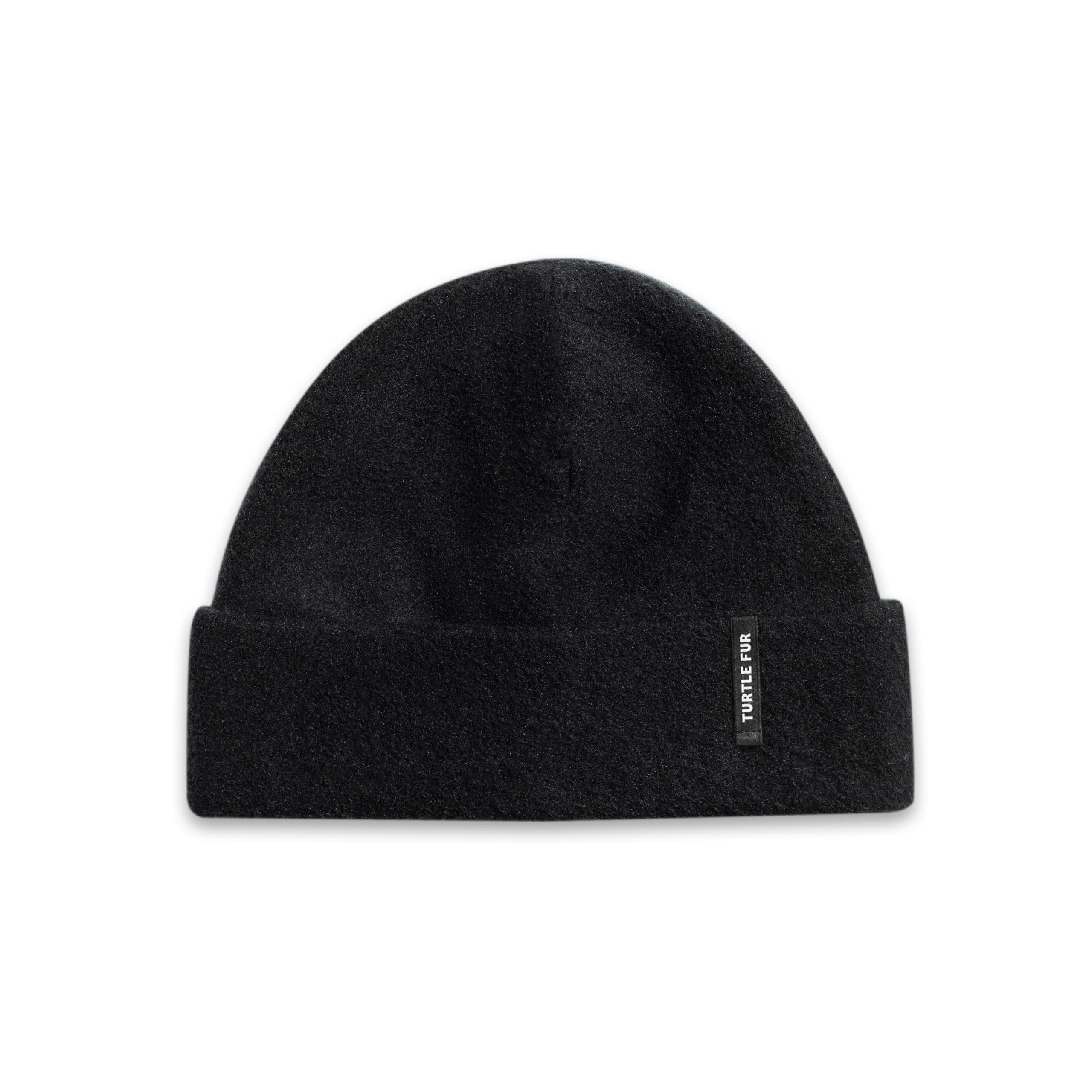 Turtle Fur Original Fleece The Hat Heavyweight Beanie Watch Cap, Black