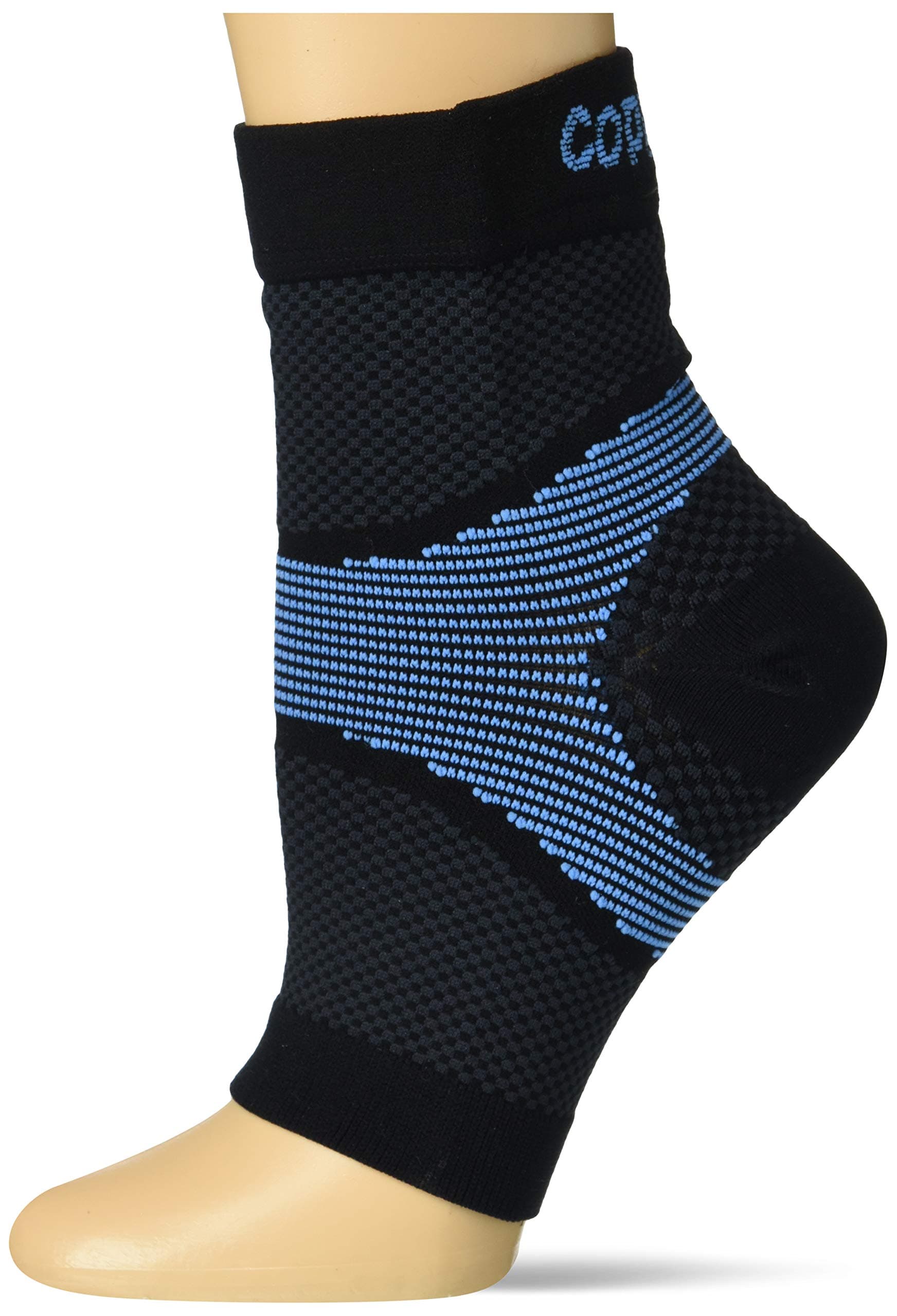 Copper Fit ICE Plantar Fasciitis Compression Sleeve Infused with Menthol, Large/X-Large, 1 Pair