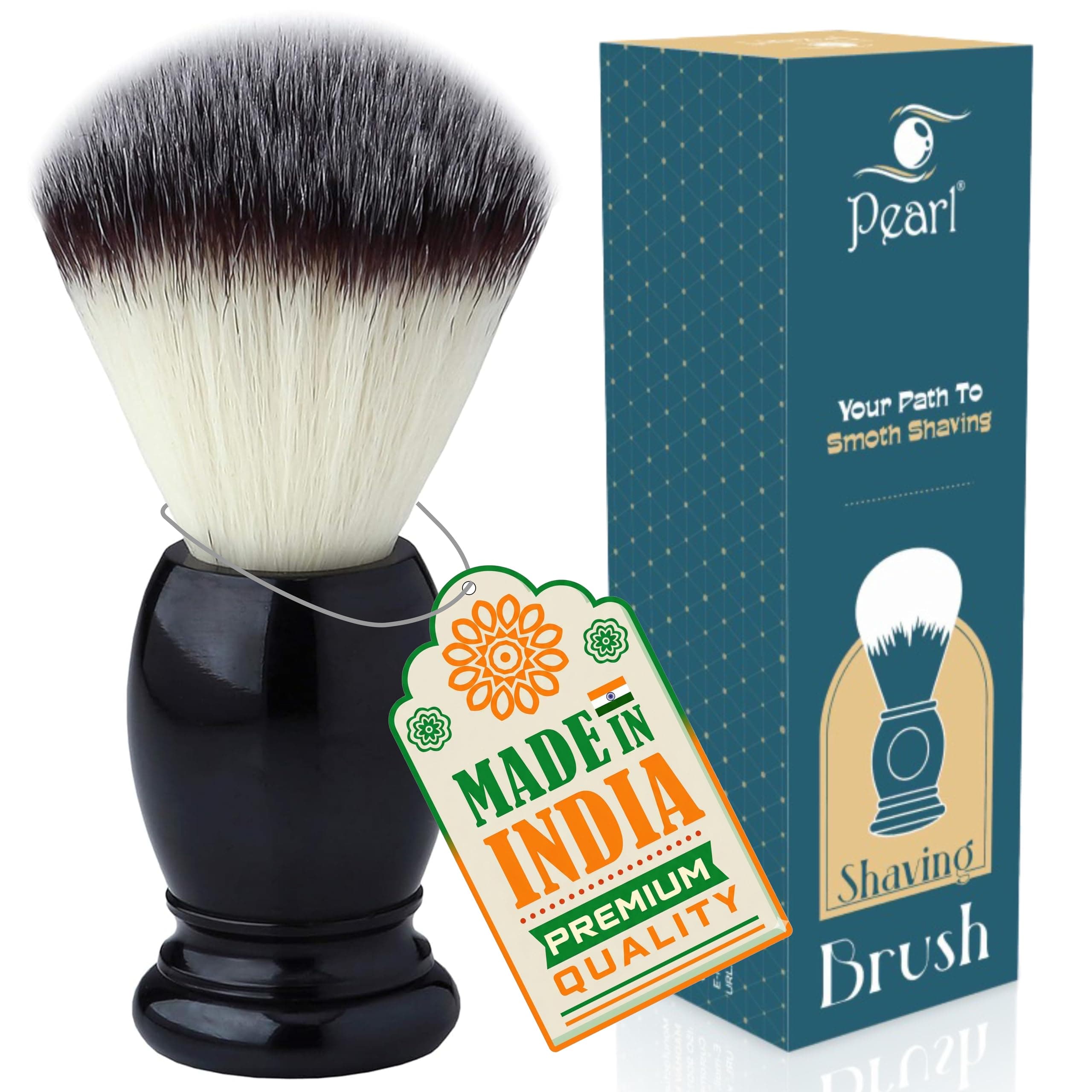 Pearl Shaving Brush for Men SBB-SYNTHETIC HAIR
