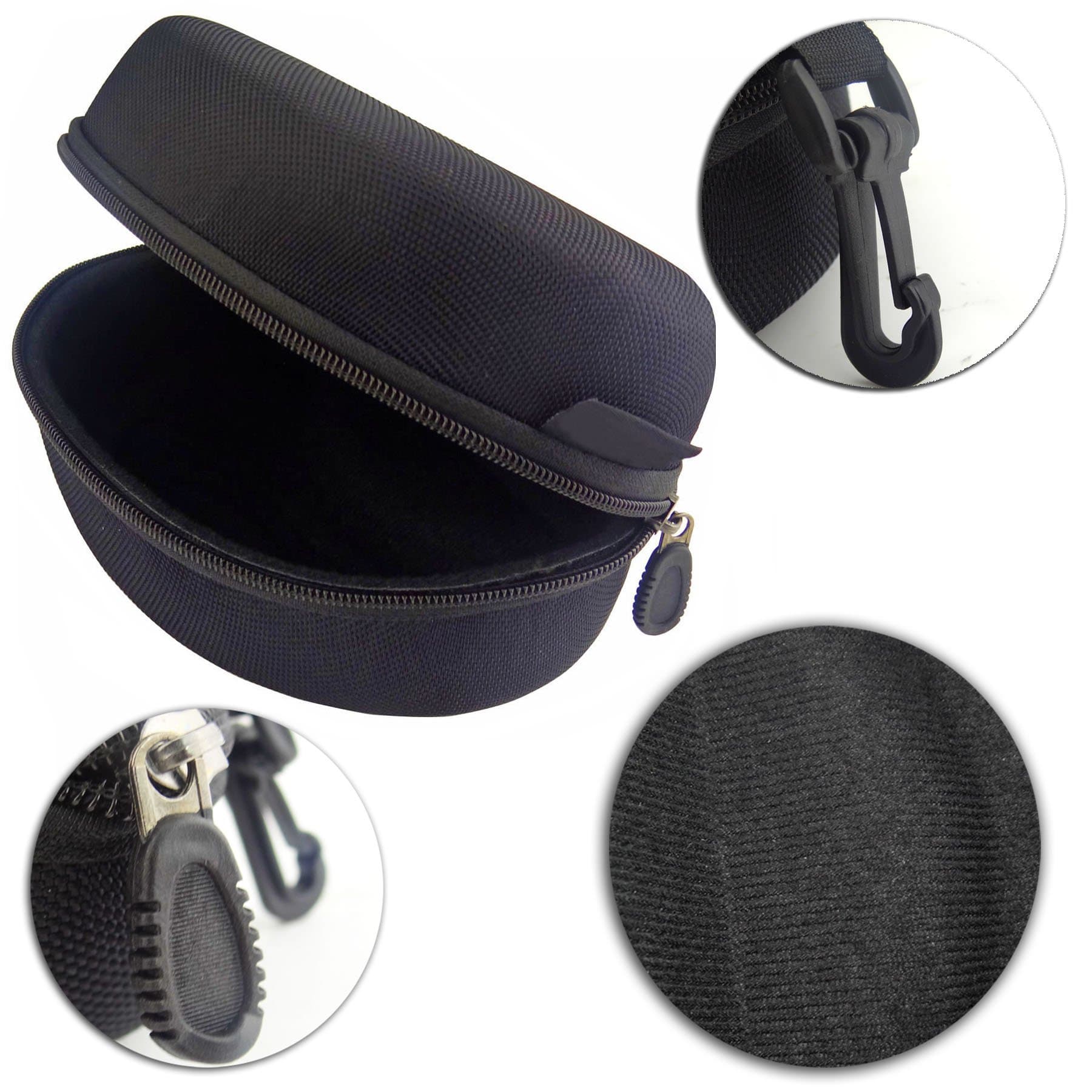 Hanperal Big Large Hard Sports Glasses Case, SKI Snowboard Snow Goggles Box, Sports Glasses Storage Holder
