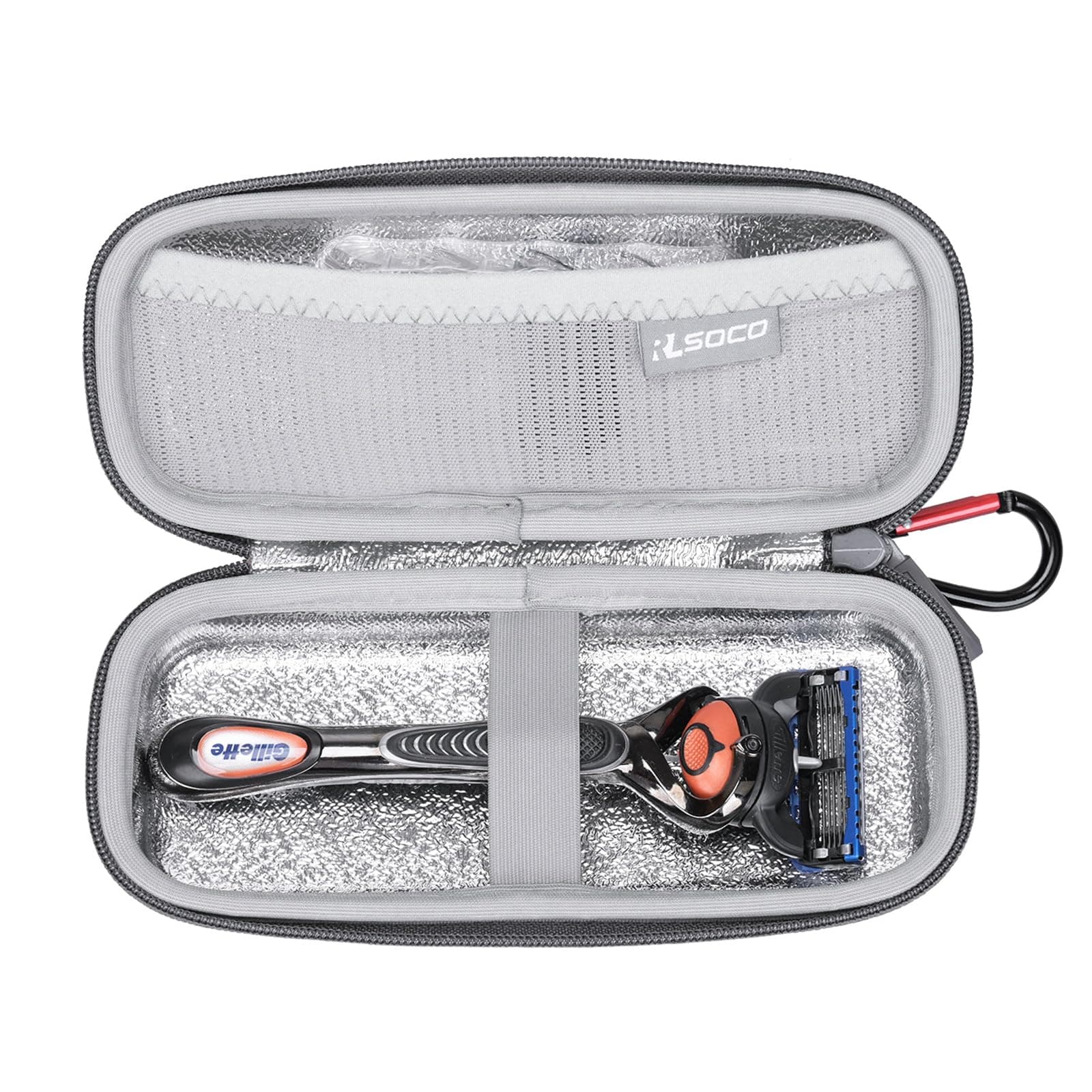 RLSOCO Case for Razors,Hard Case Compatible With Gillette Fusion5 & Proglide Shield Men's Razor (Bag Only)