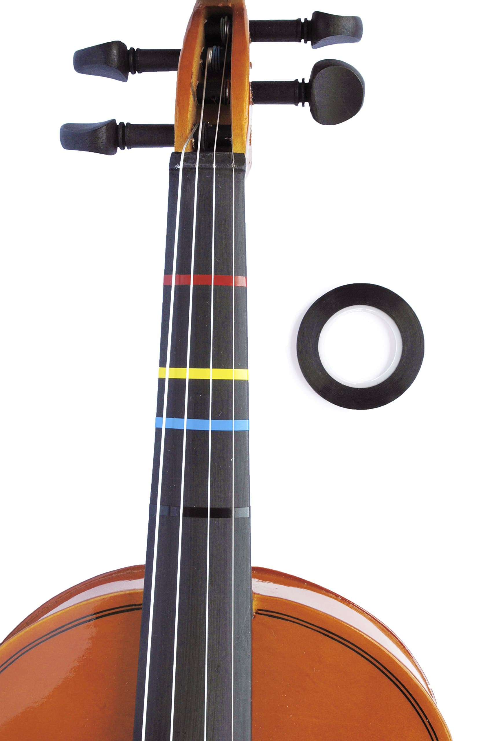 Jumbo BLACK Violin Fingering Tape for Fretboard Note Positions