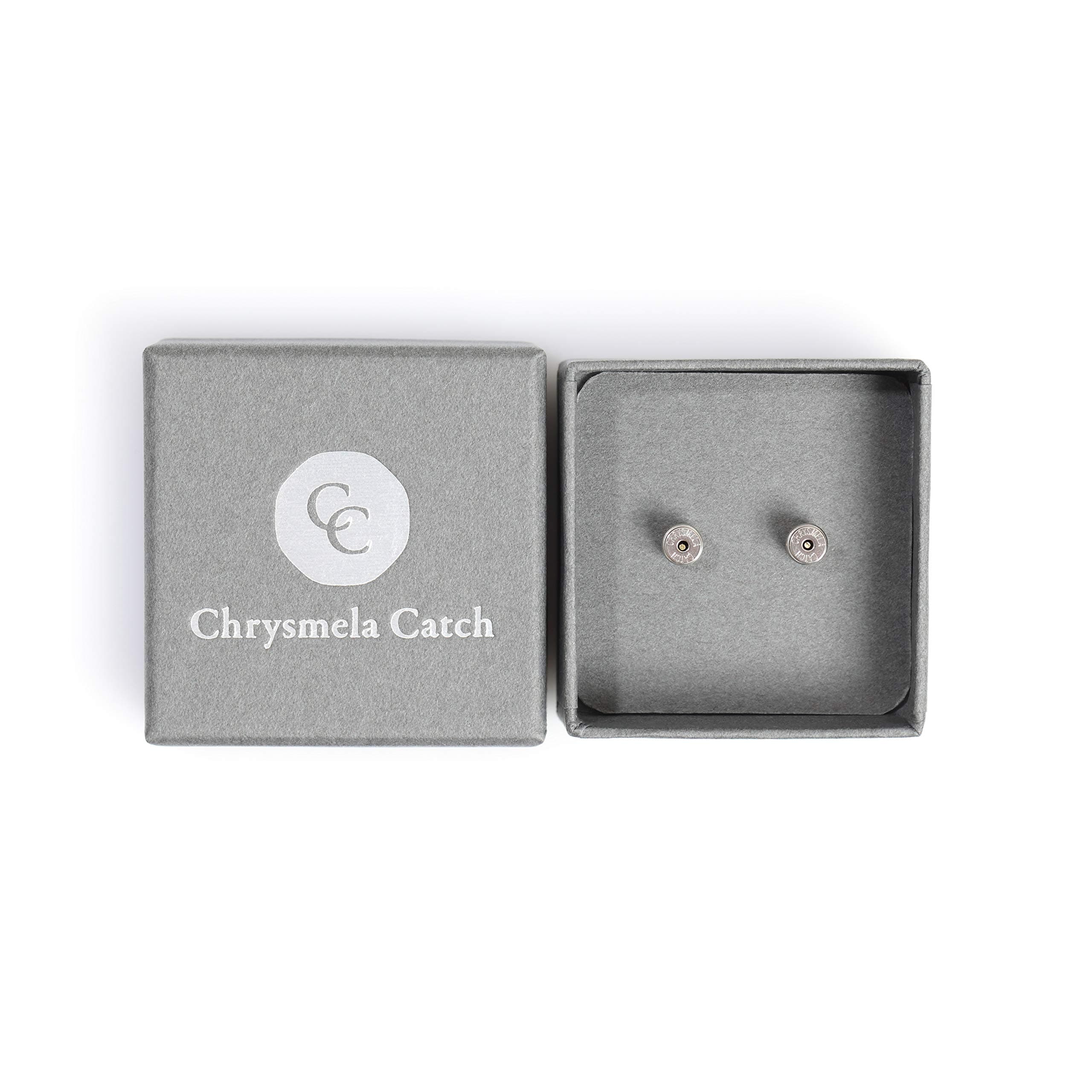 Chrysmela Catch Hypoallergenic High Tech Earring Back Platinum